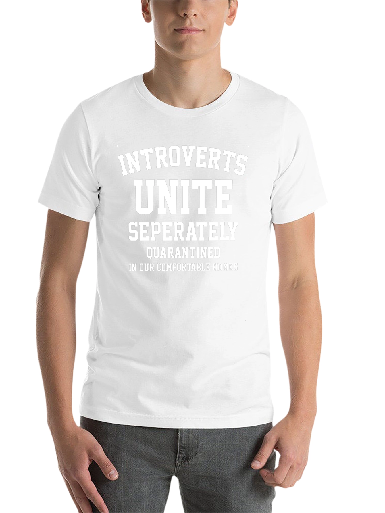 Introverts Unite Separately T-Shirt
