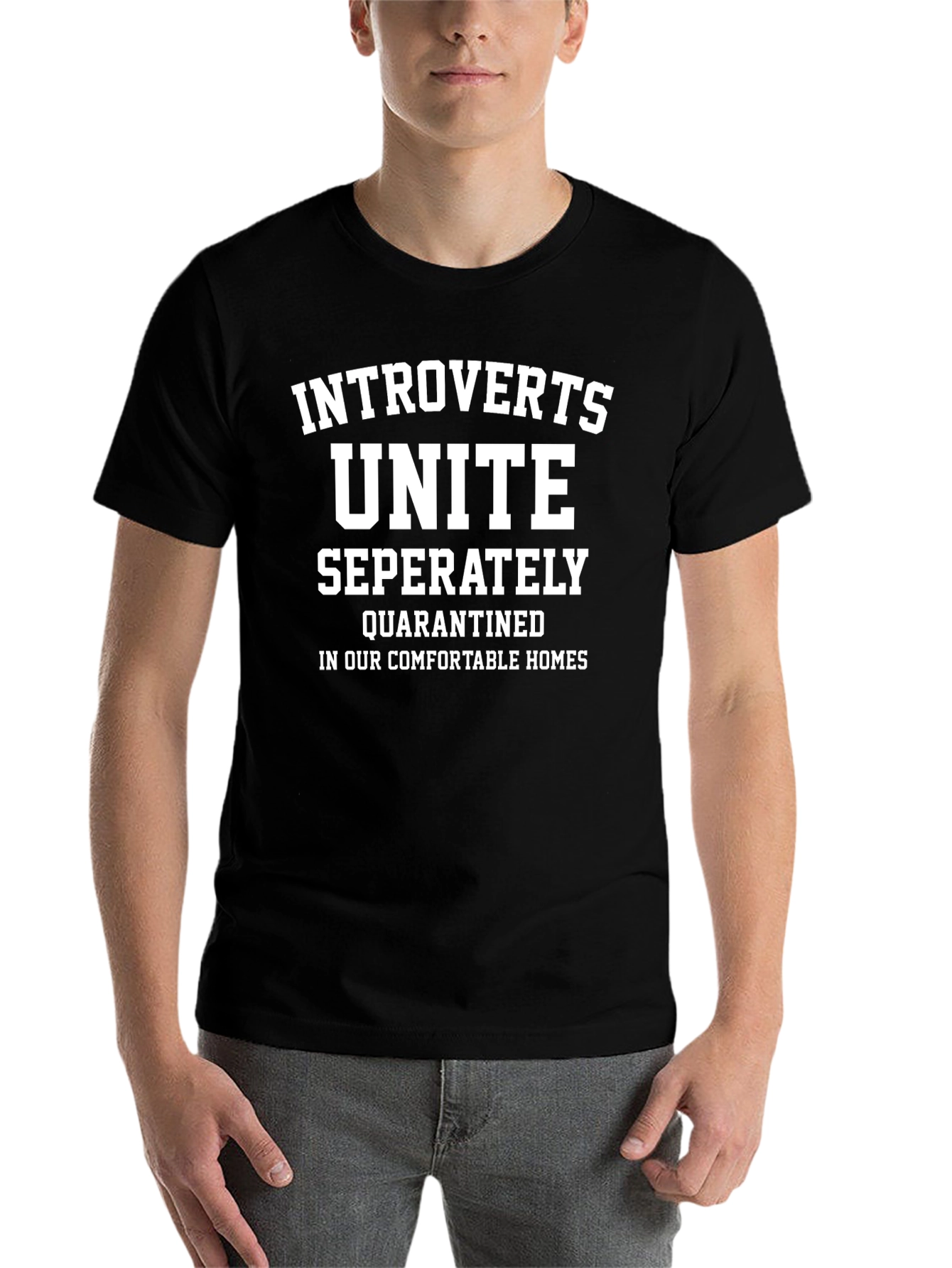 Introverts Unite Separately T-Shirt