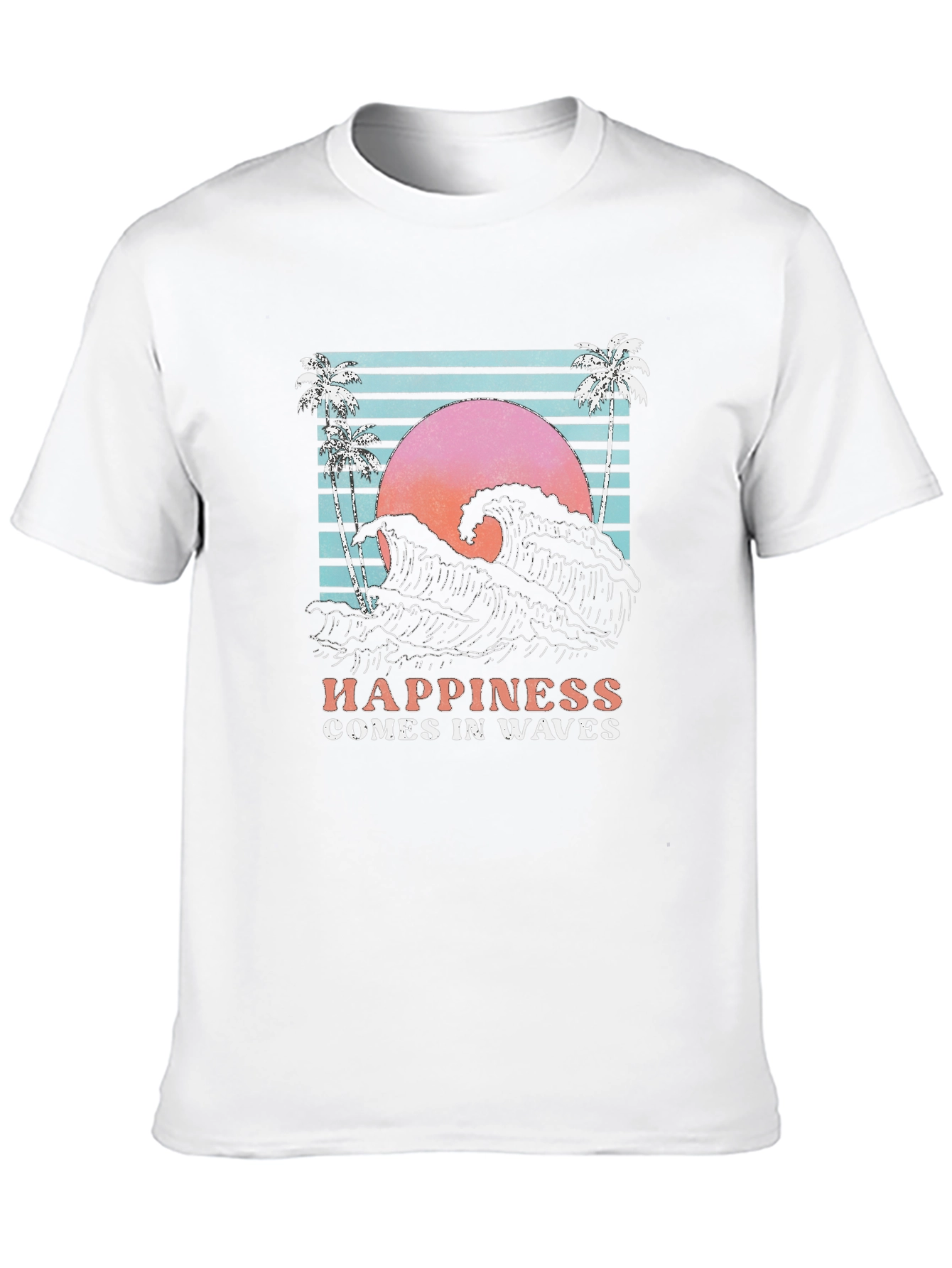 Retro Wave Happiness T-Shirt