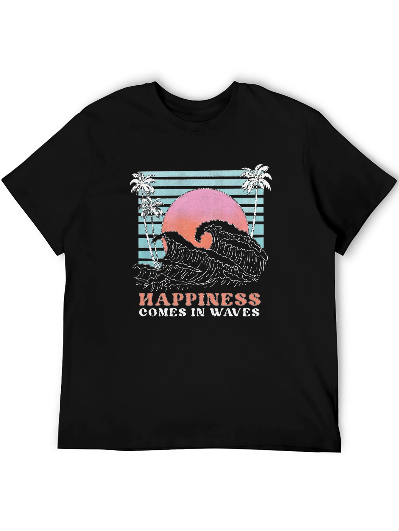 Retro Wave Happiness T-Shirt