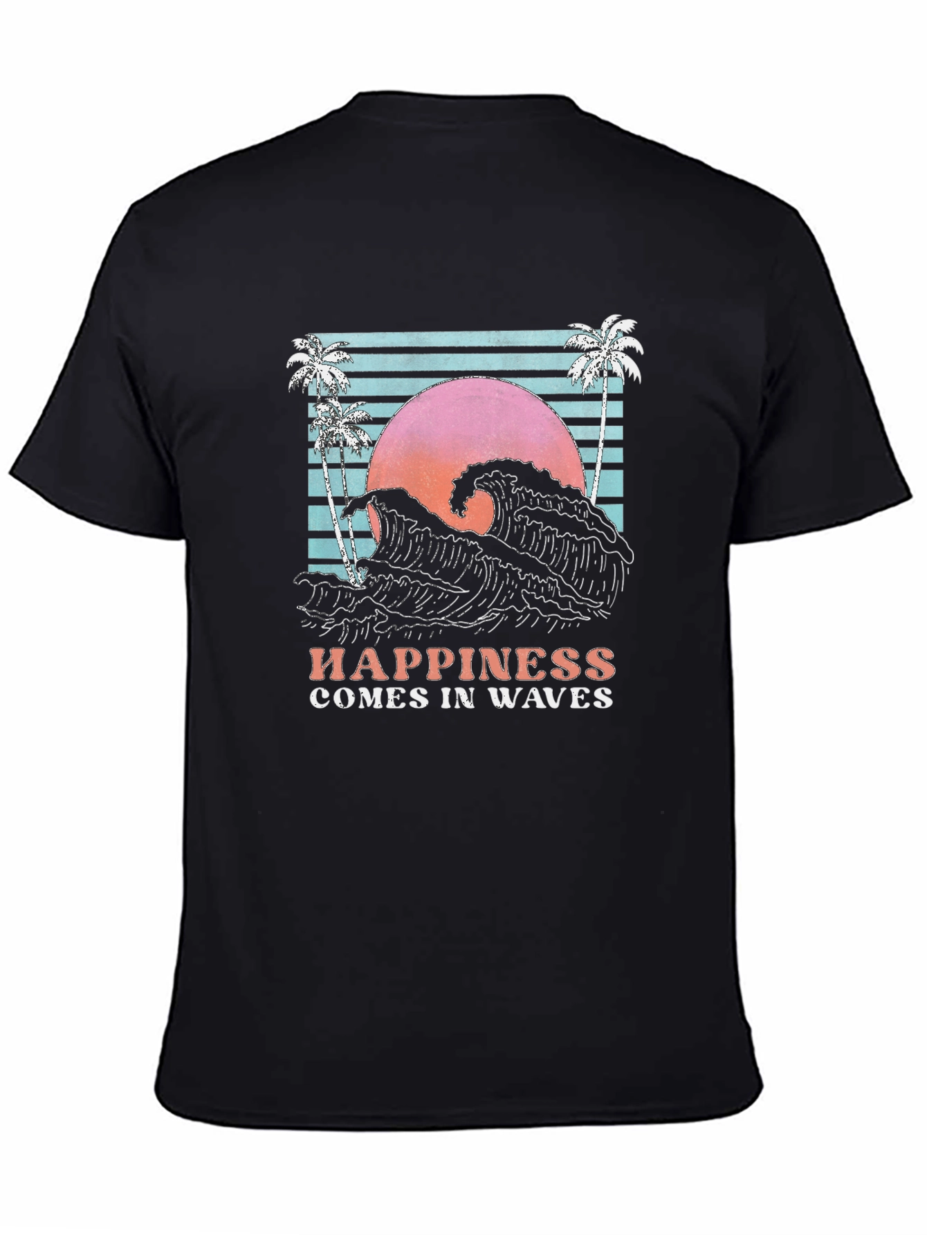 Retro Wave Happiness T-Shirt