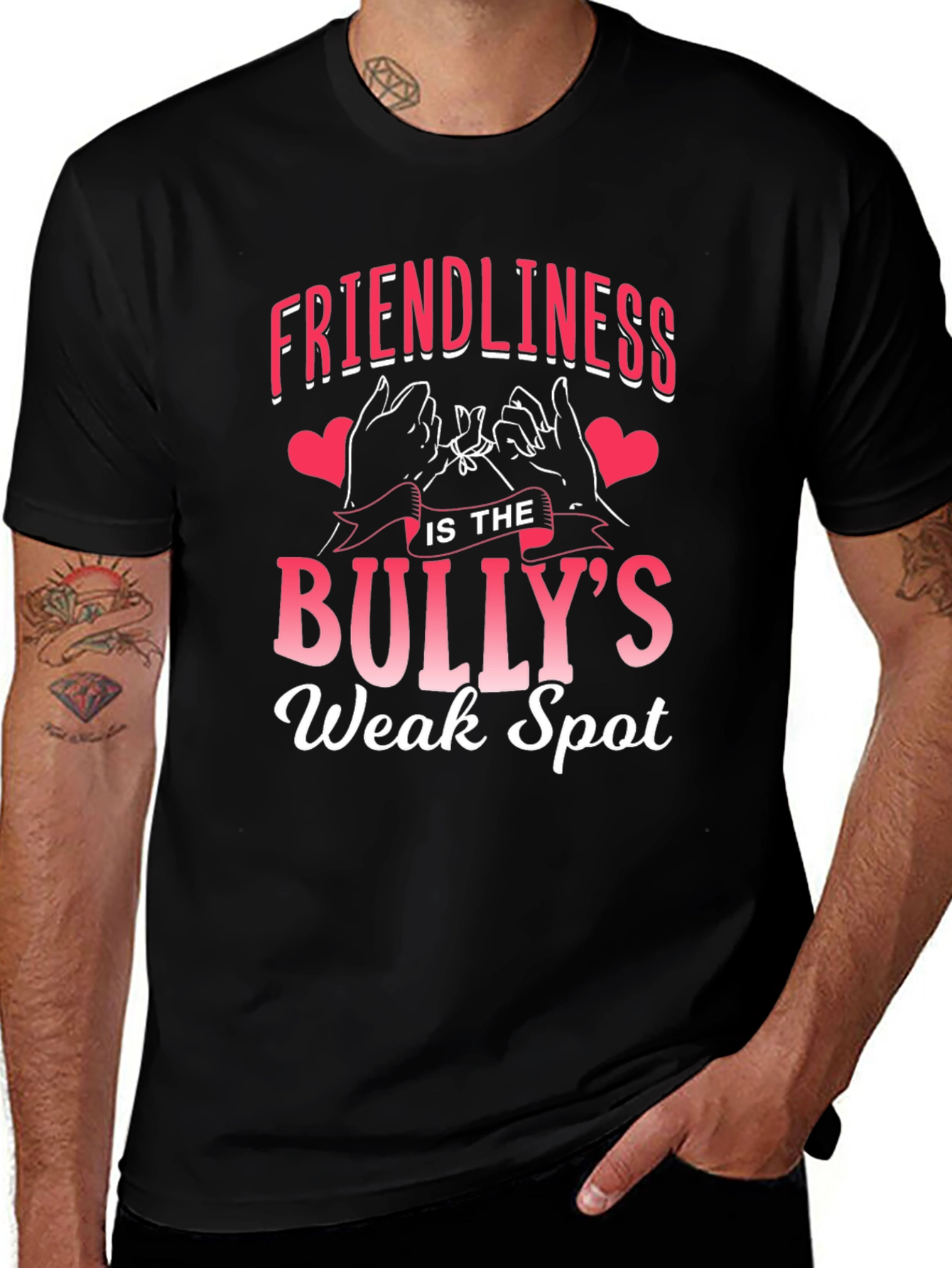 Friendliness is the Bullys Weak Spot T-Shirt
