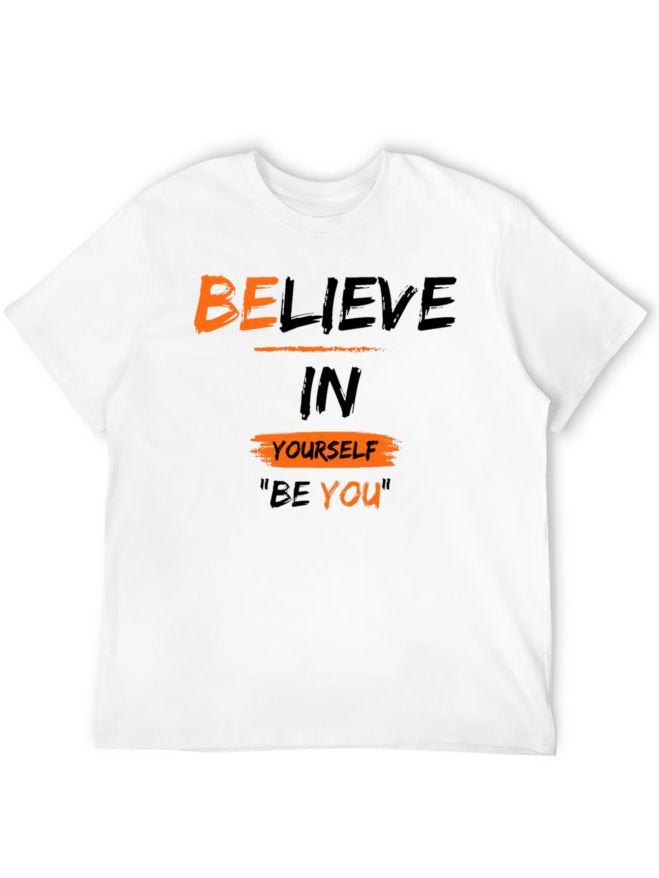 Believe in Yourself Graphic Tee - Black