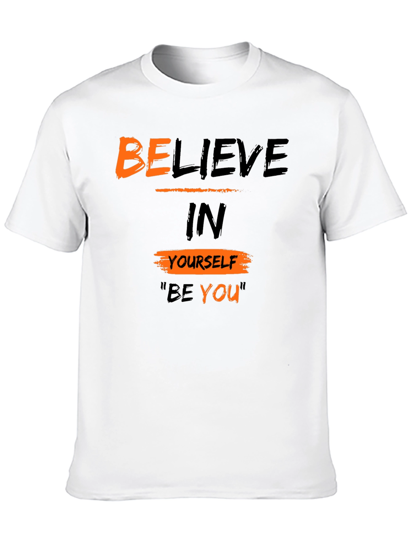 Believe in Yourself Graphic Tee - Black