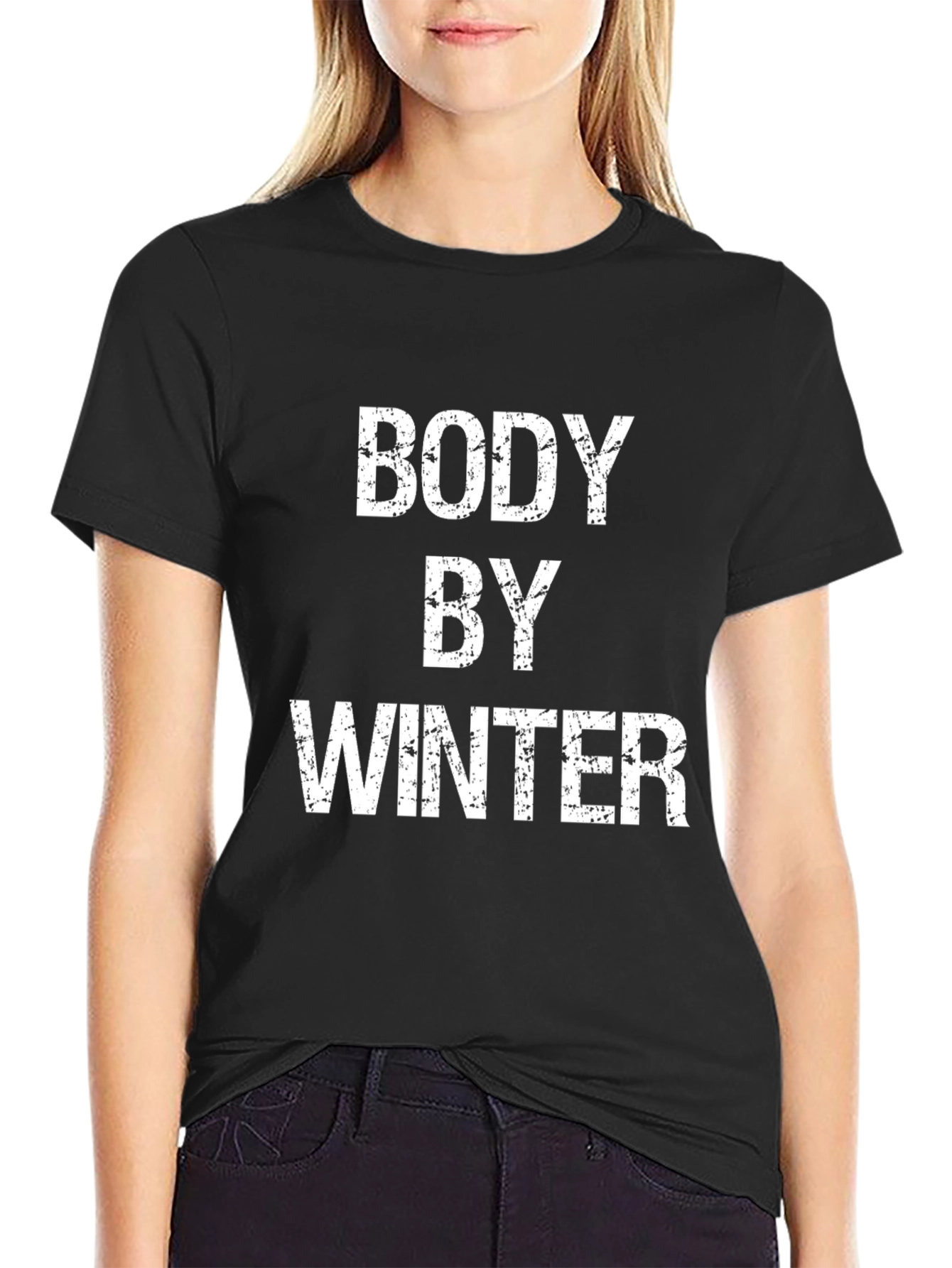 Body By Winter Graphic Tee - Black
