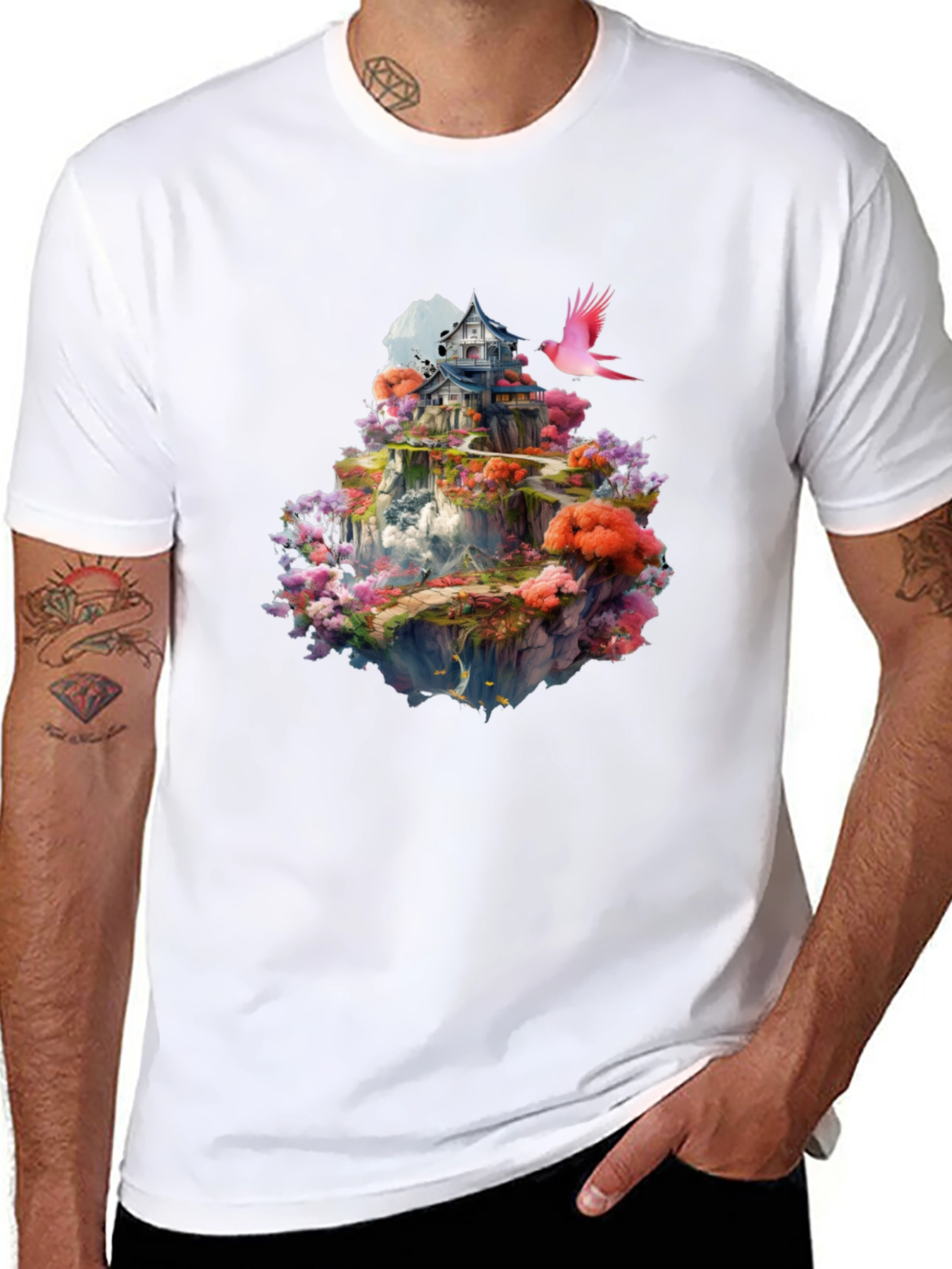 Fantasy Island Graphic Tee - Unique Design Shirt