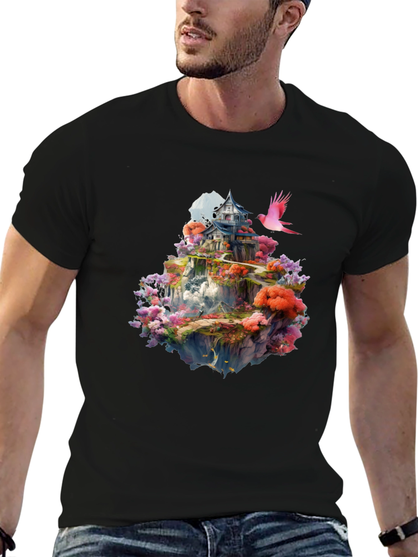 Fantasy Island Graphic Tee - Unique Design Shirt