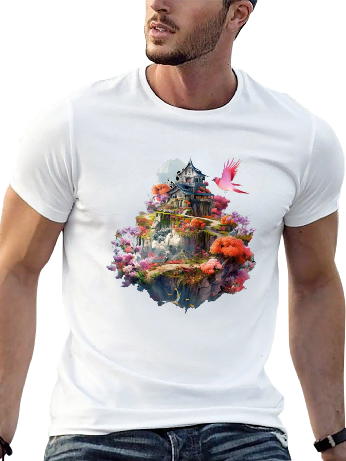 Fantasy Island Graphic Tee - Unique Design Shirt