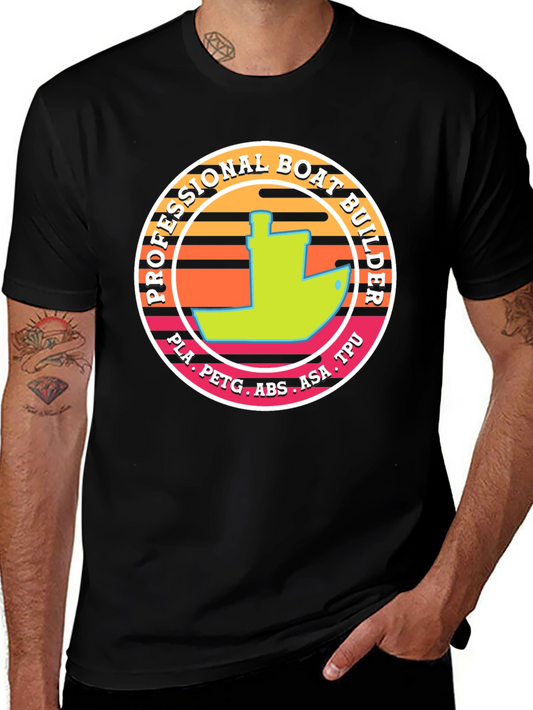 Professional Boat Builder Graphic T-Shirt