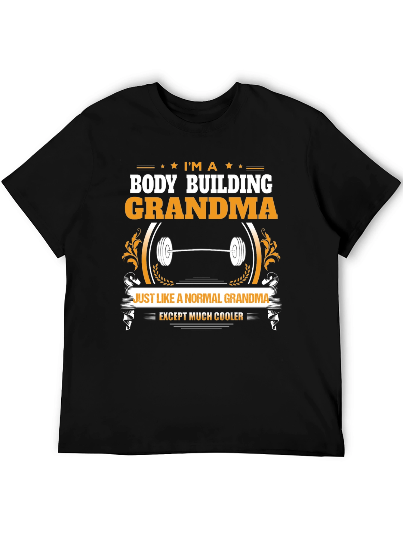 Bodybuilding Grandma Graphic T-Shirt
