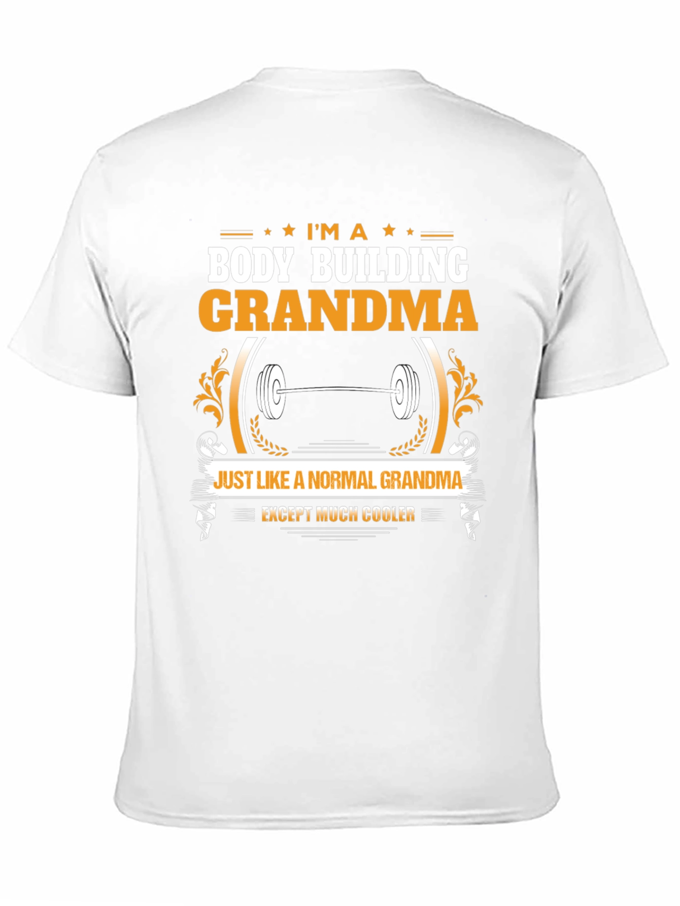 Bodybuilding Grandma Graphic T-Shirt