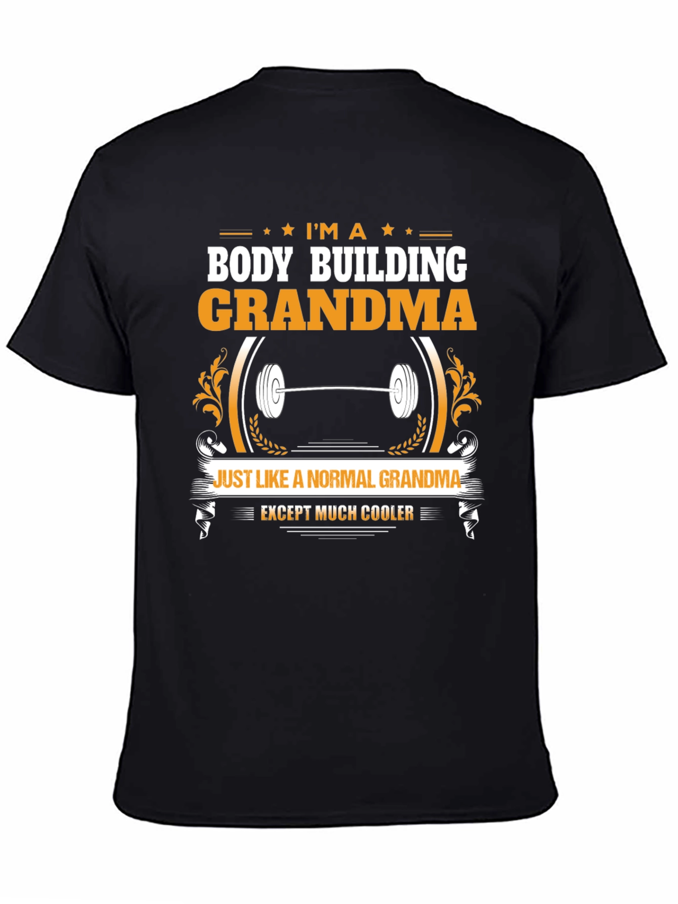 Bodybuilding Grandma Graphic T-Shirt