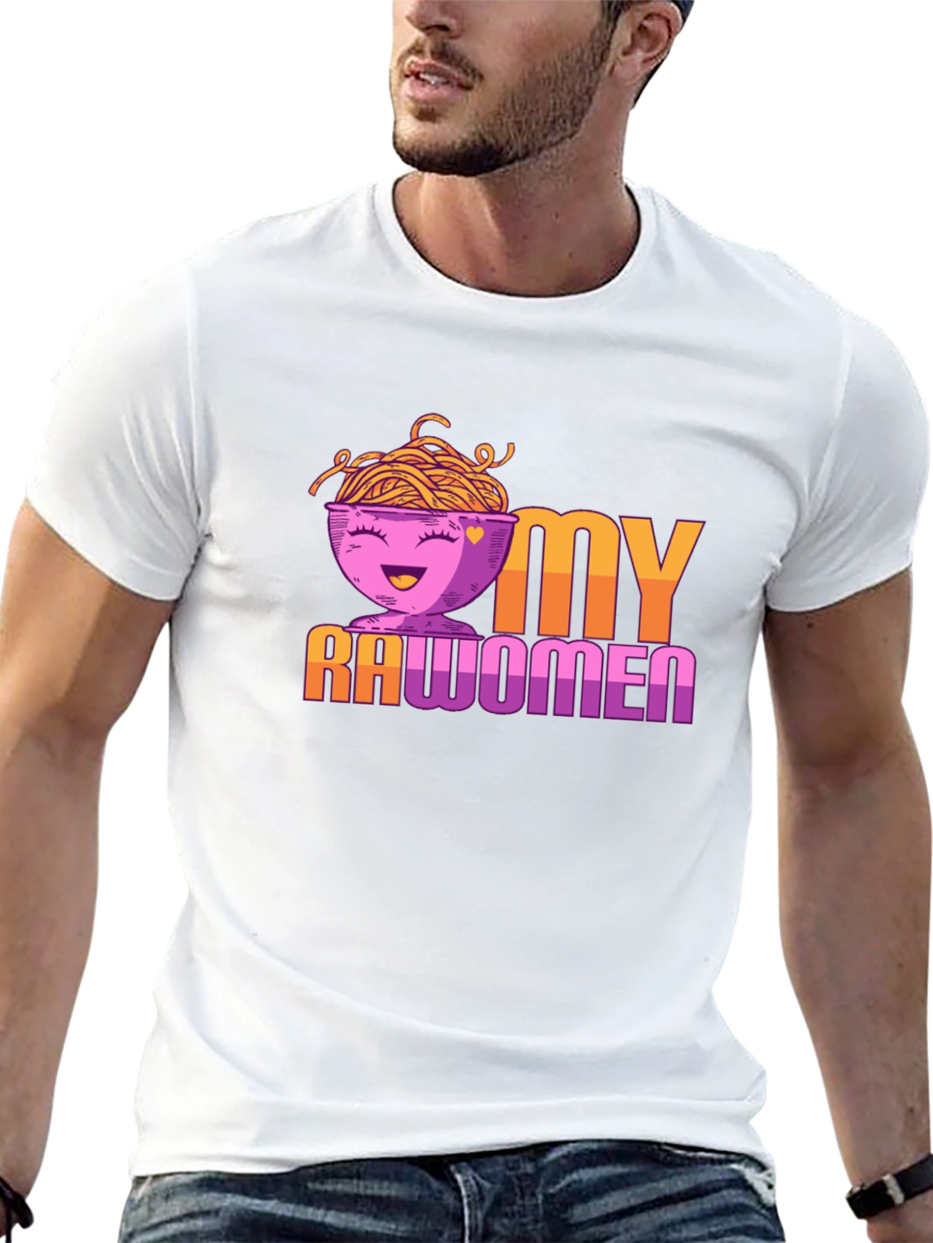 Rawomen T-Shirt: Noodle Humor