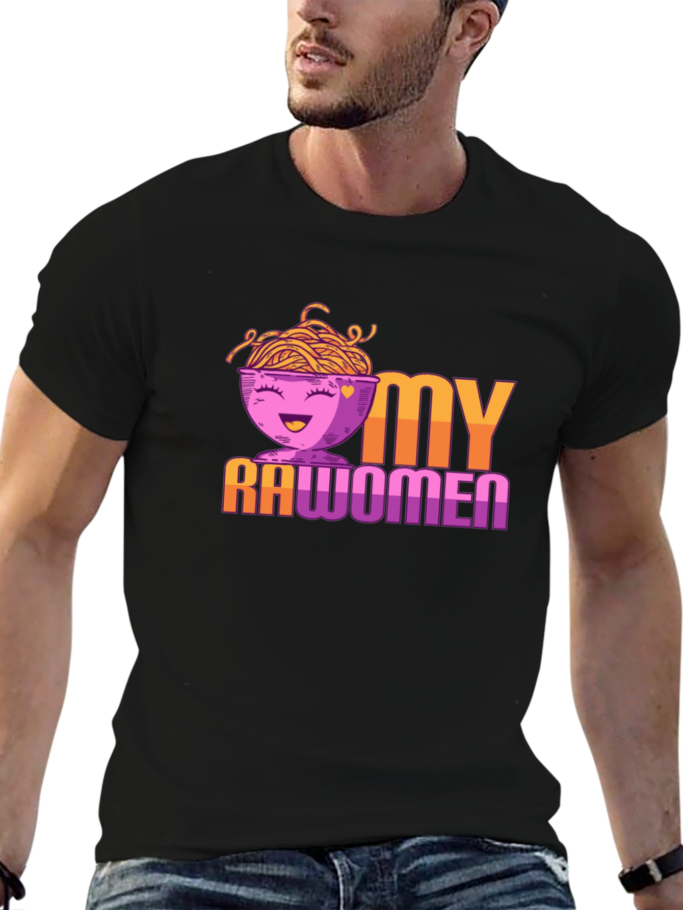 Rawomen T-Shirt: Noodle Humor