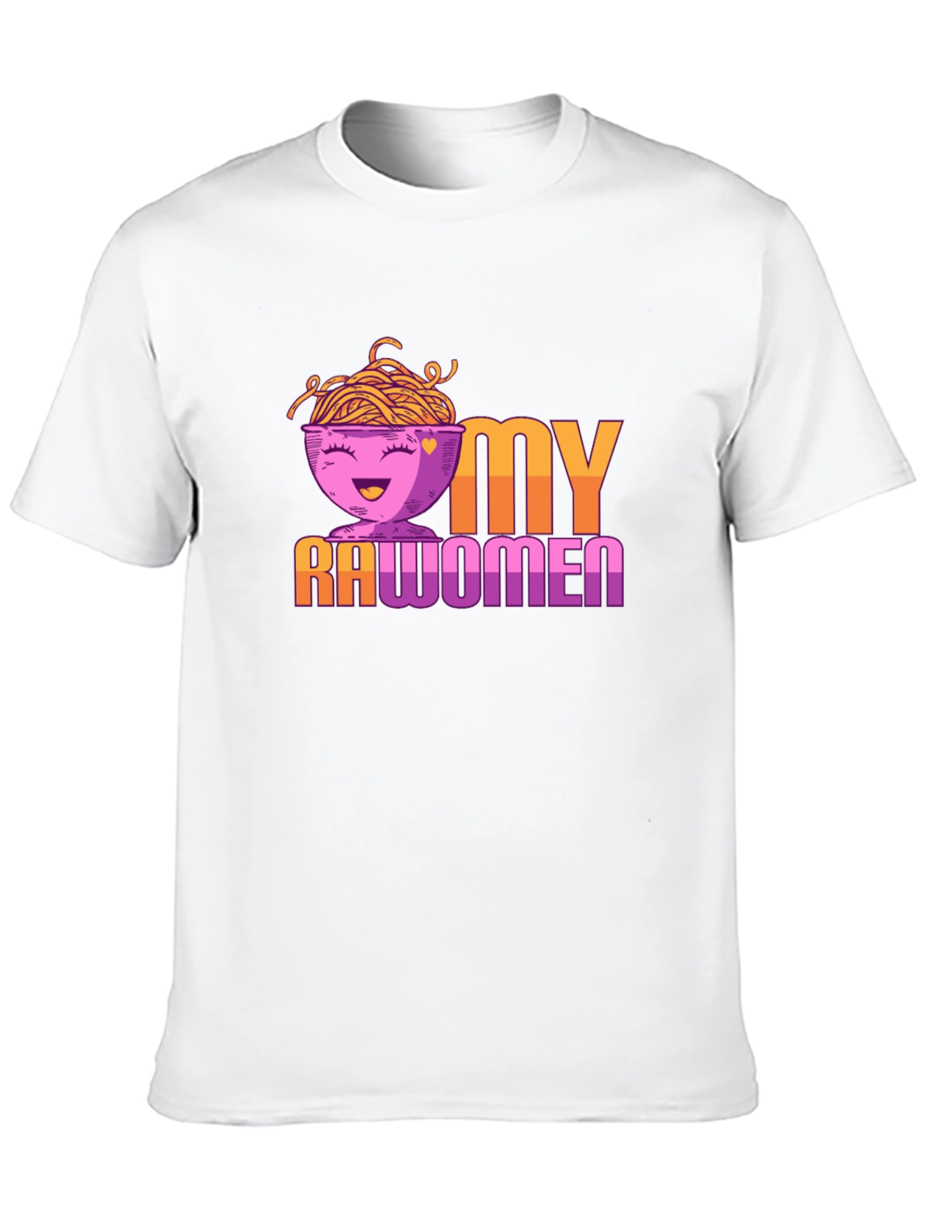 Rawomen T-Shirt: Noodle Humor