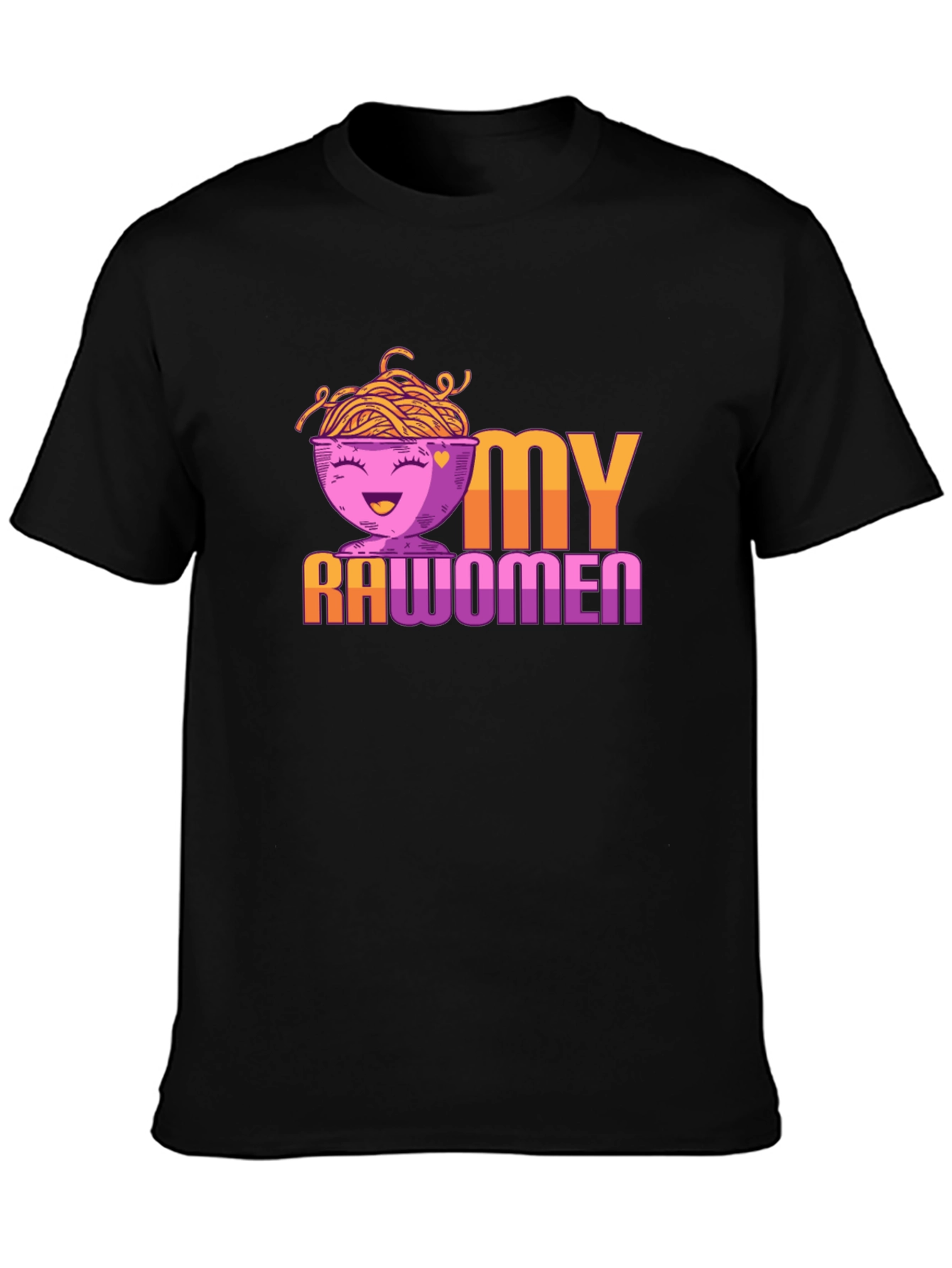 Rawomen T-Shirt: Noodle Humor