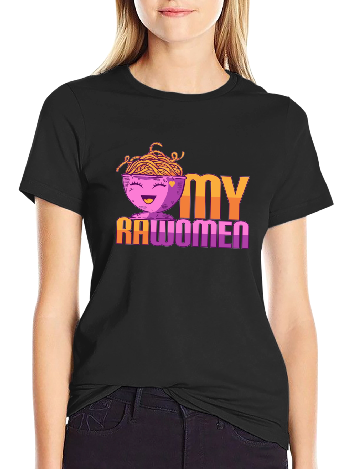 Rawomen T-Shirt: Noodle Humor