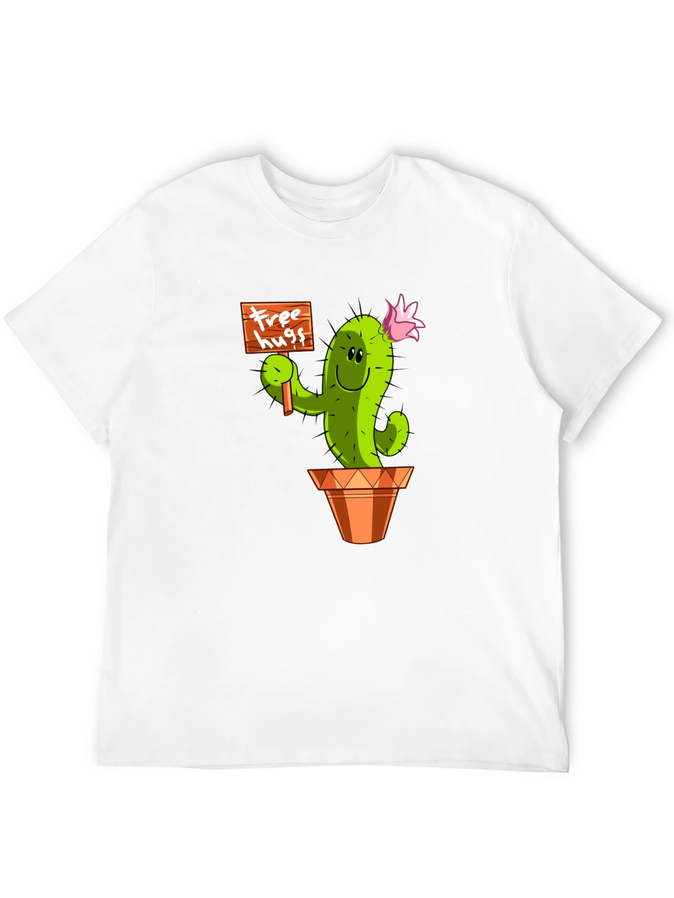 Cactus Free Hugs Graphic T-Shirt