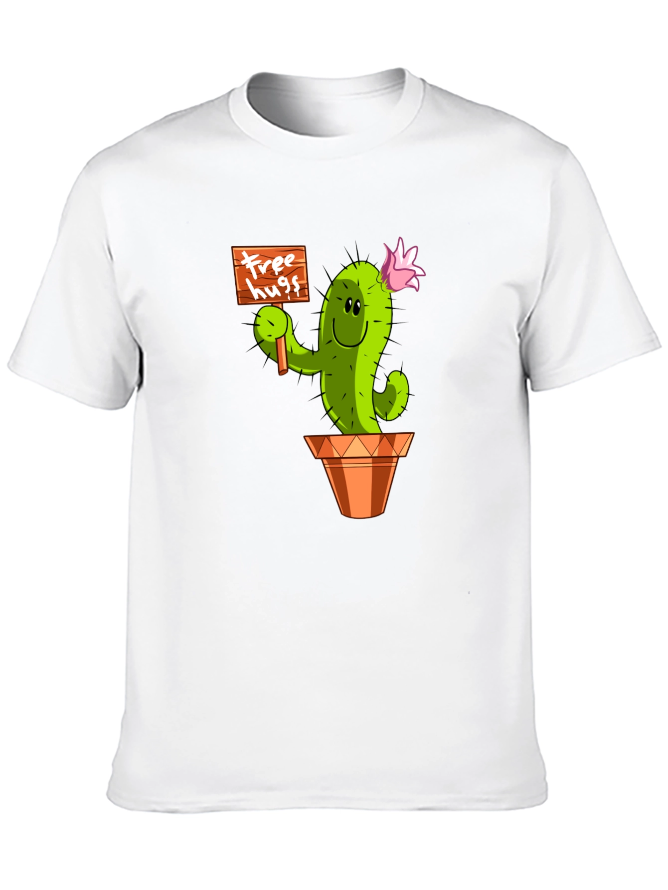 Cactus Free Hugs Graphic T-Shirt