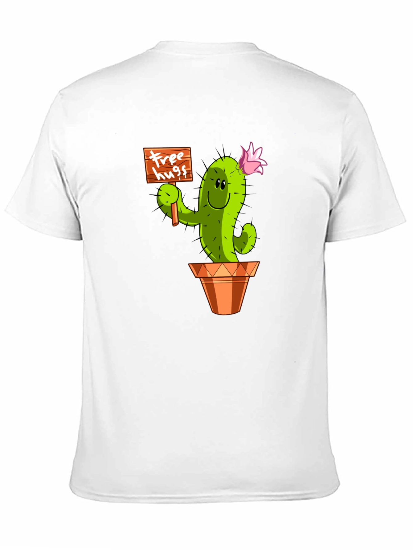 Cactus Free Hugs Graphic T-Shirt