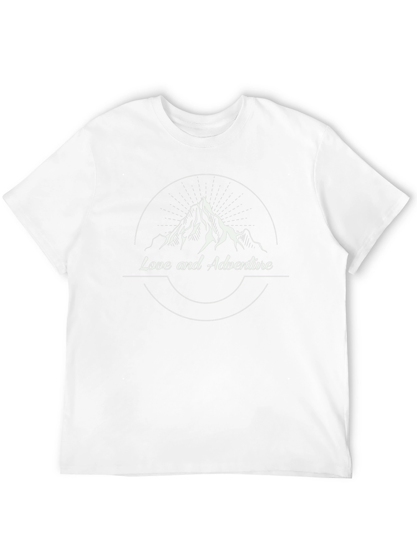 Love and Adventure Mountain Graphic Tee
