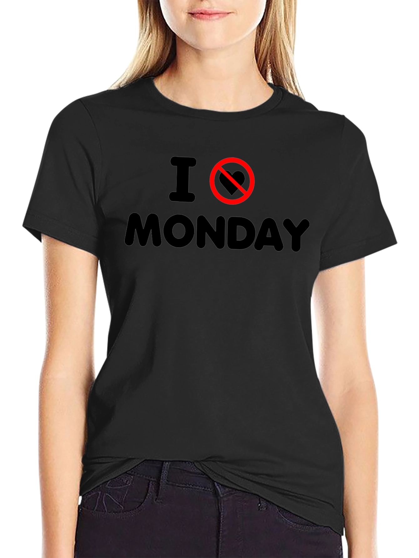 I Hate Monday Graphic Tee - Anti-Monday T-Shirt