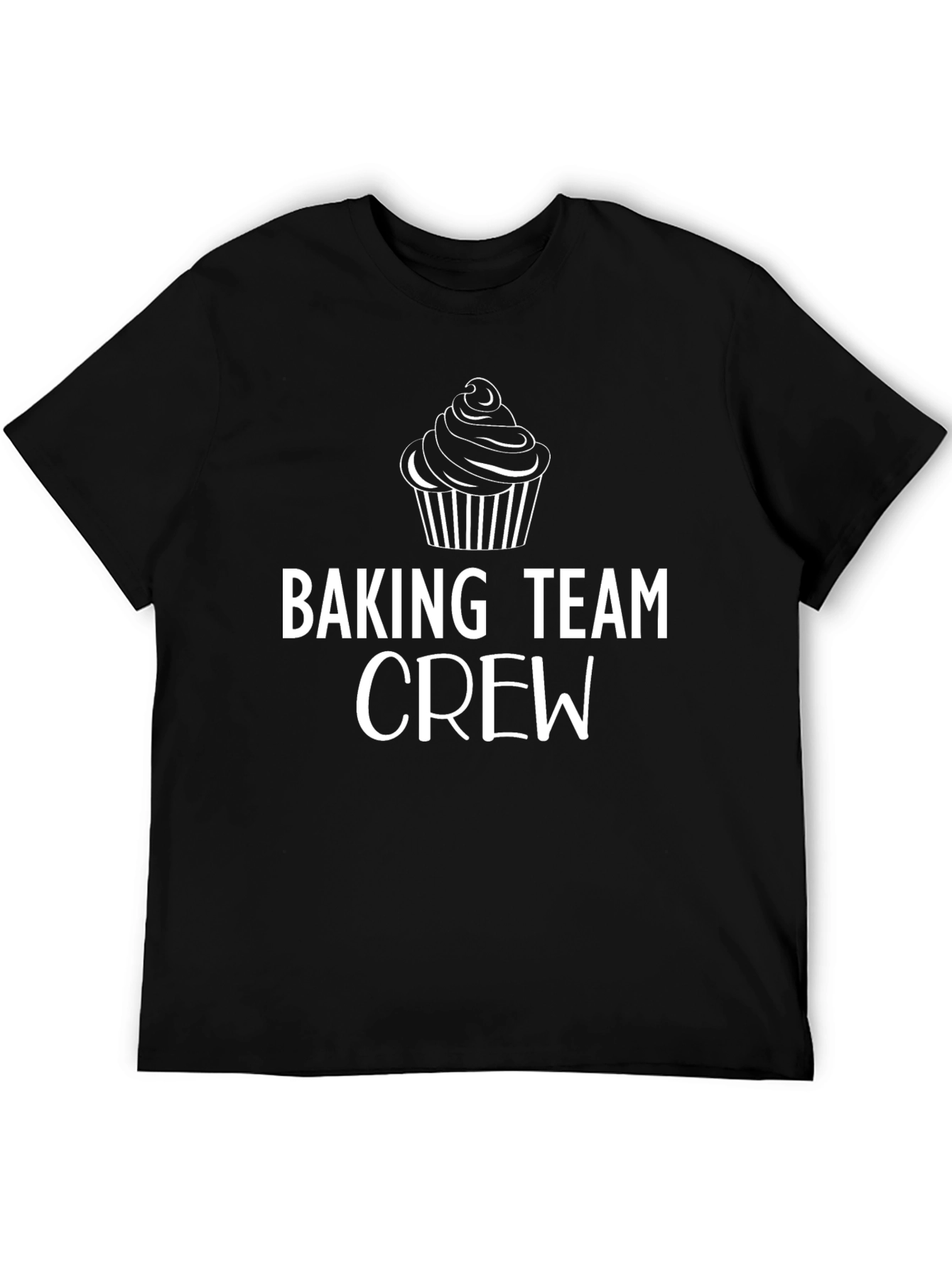 Baking Team Crew T-Shirt - Cute Cupcake Tee