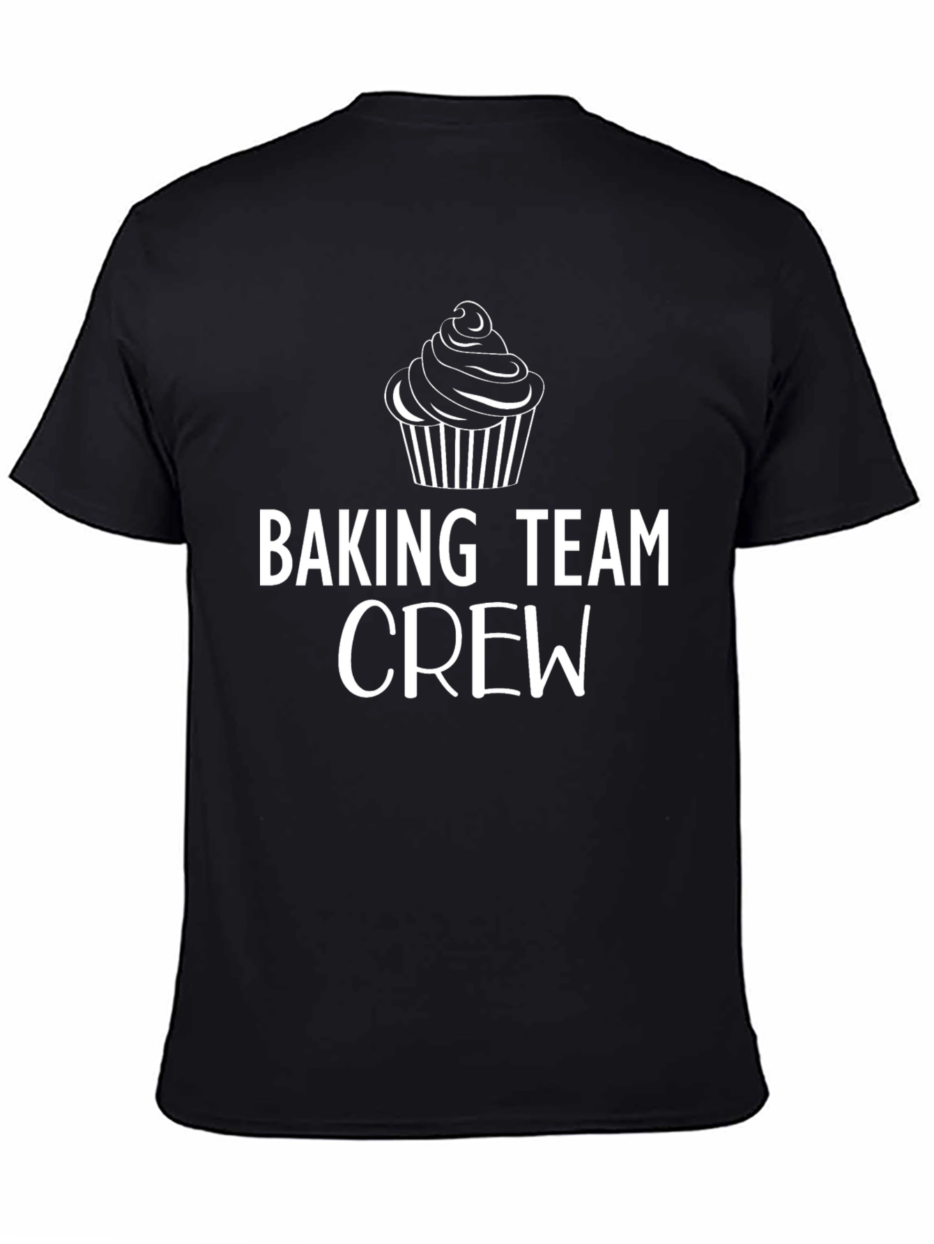 Baking Team Crew T-Shirt - Cute Cupcake Tee