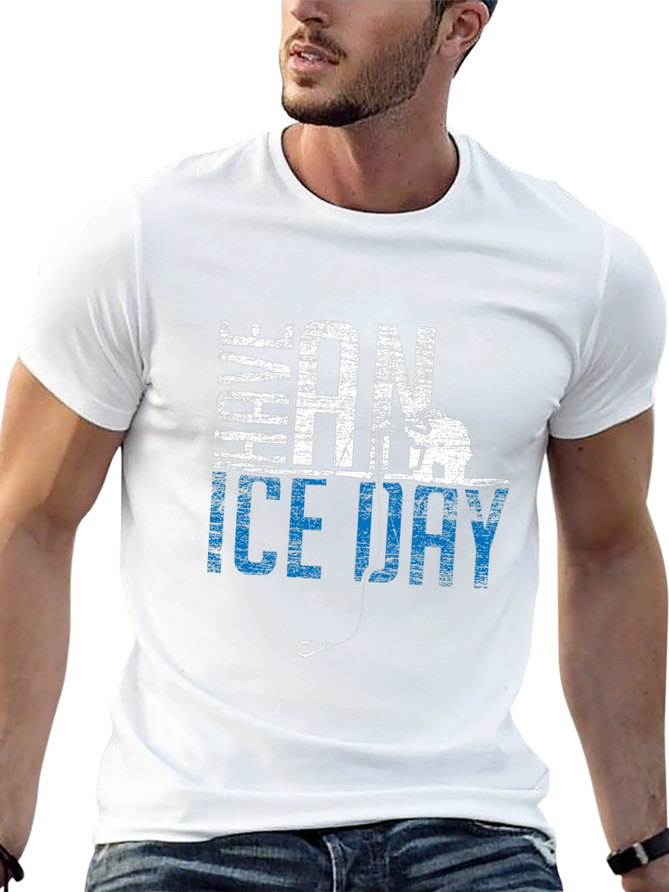 Have an Ice Day Fishing Graphic Tee
