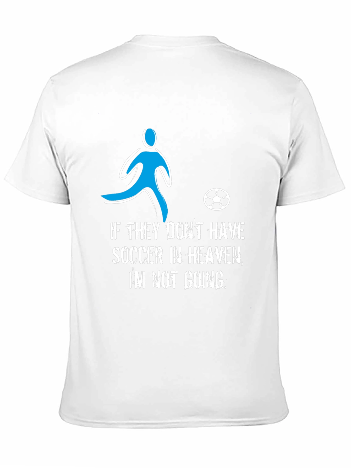 Soccer Heaven Graphic Tee - Funny Player Gift