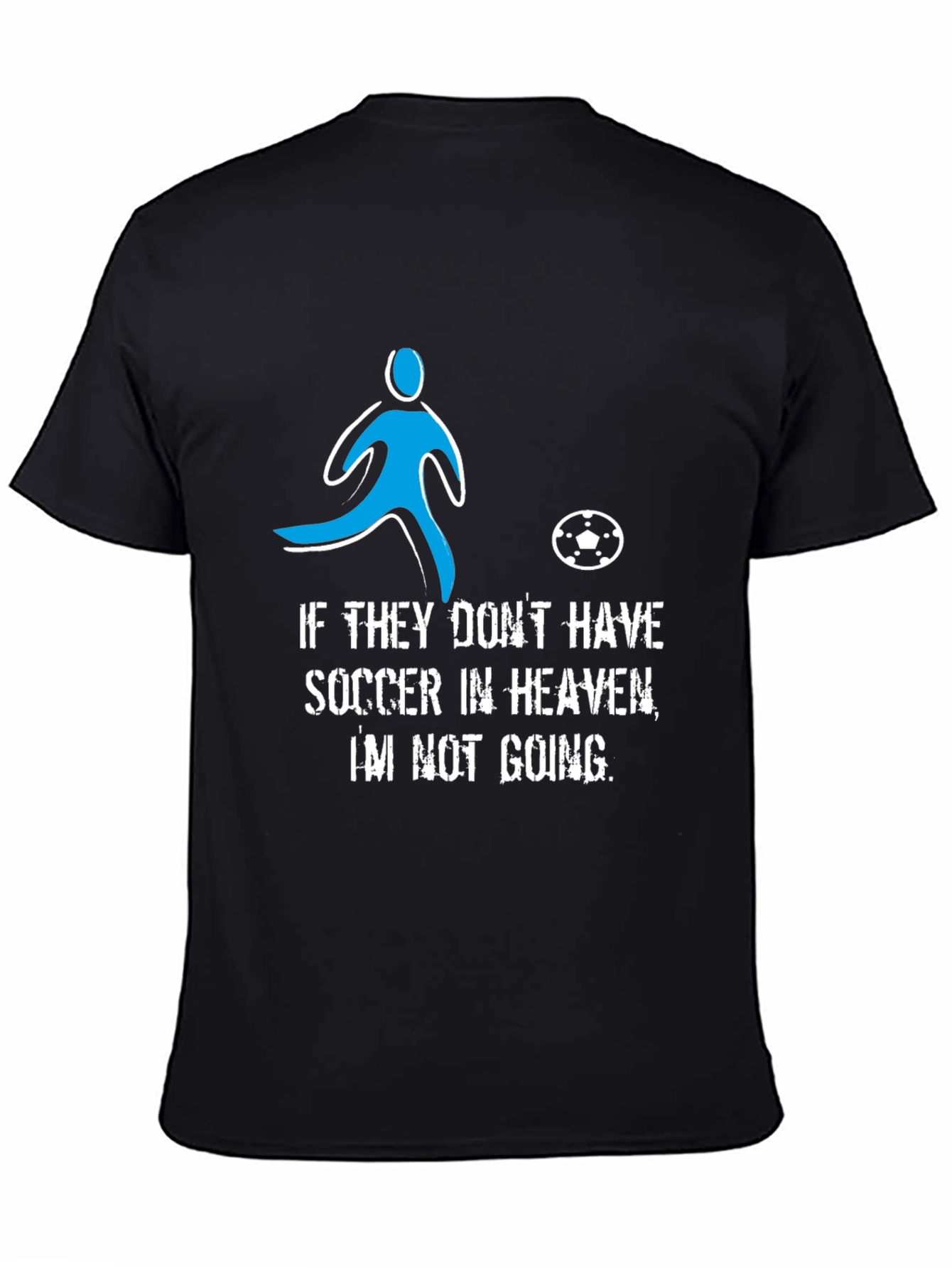 Soccer Heaven Graphic Tee - Funny Player Gift