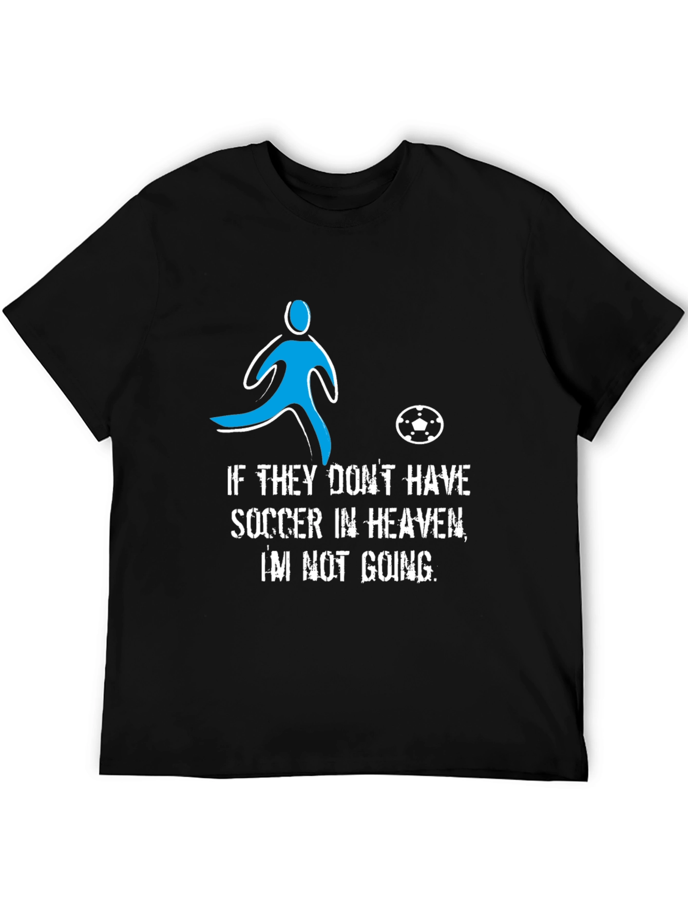 Soccer Heaven Graphic Tee - Funny Player Gift