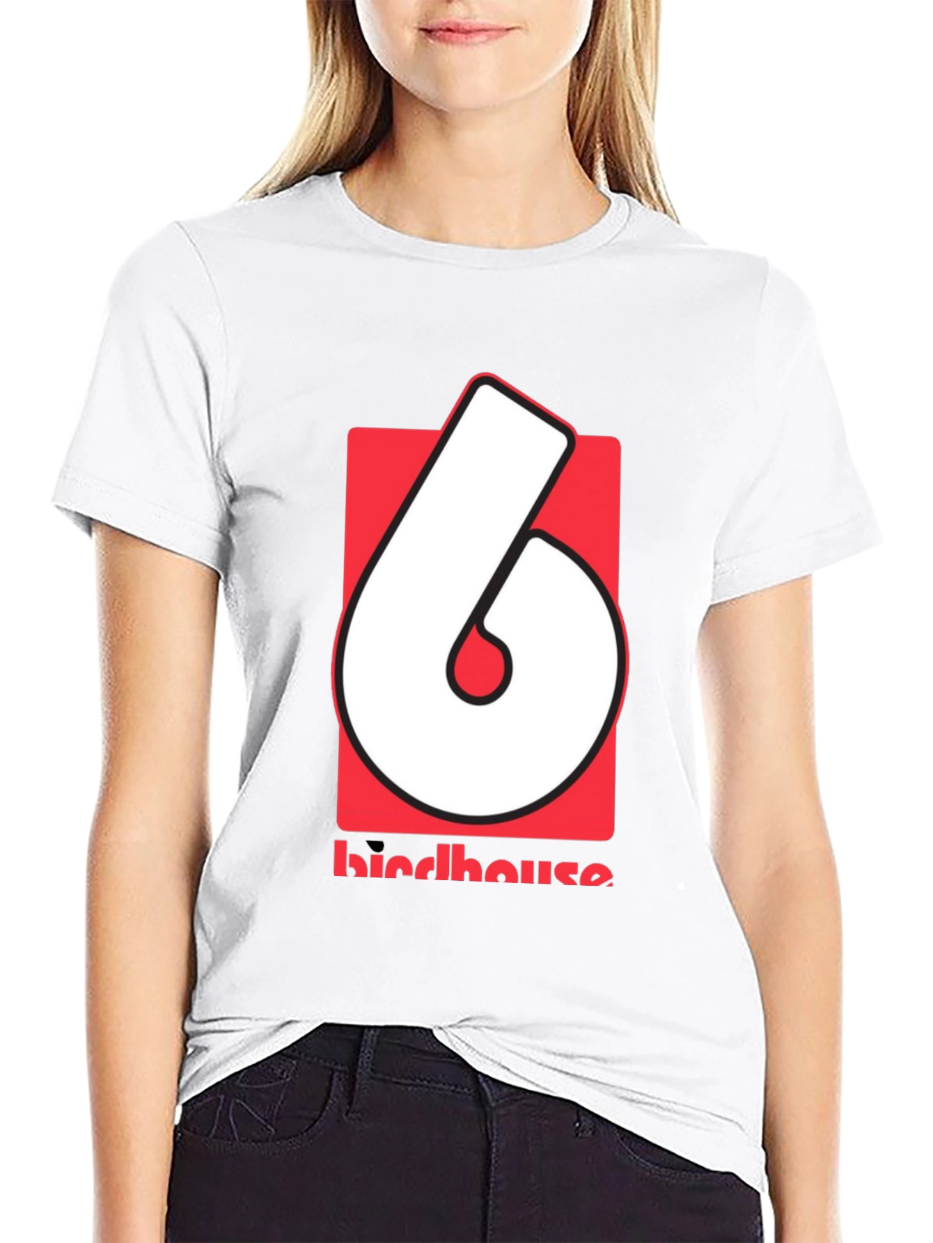 Birdhouse Logo Graphic Black T-Shirt