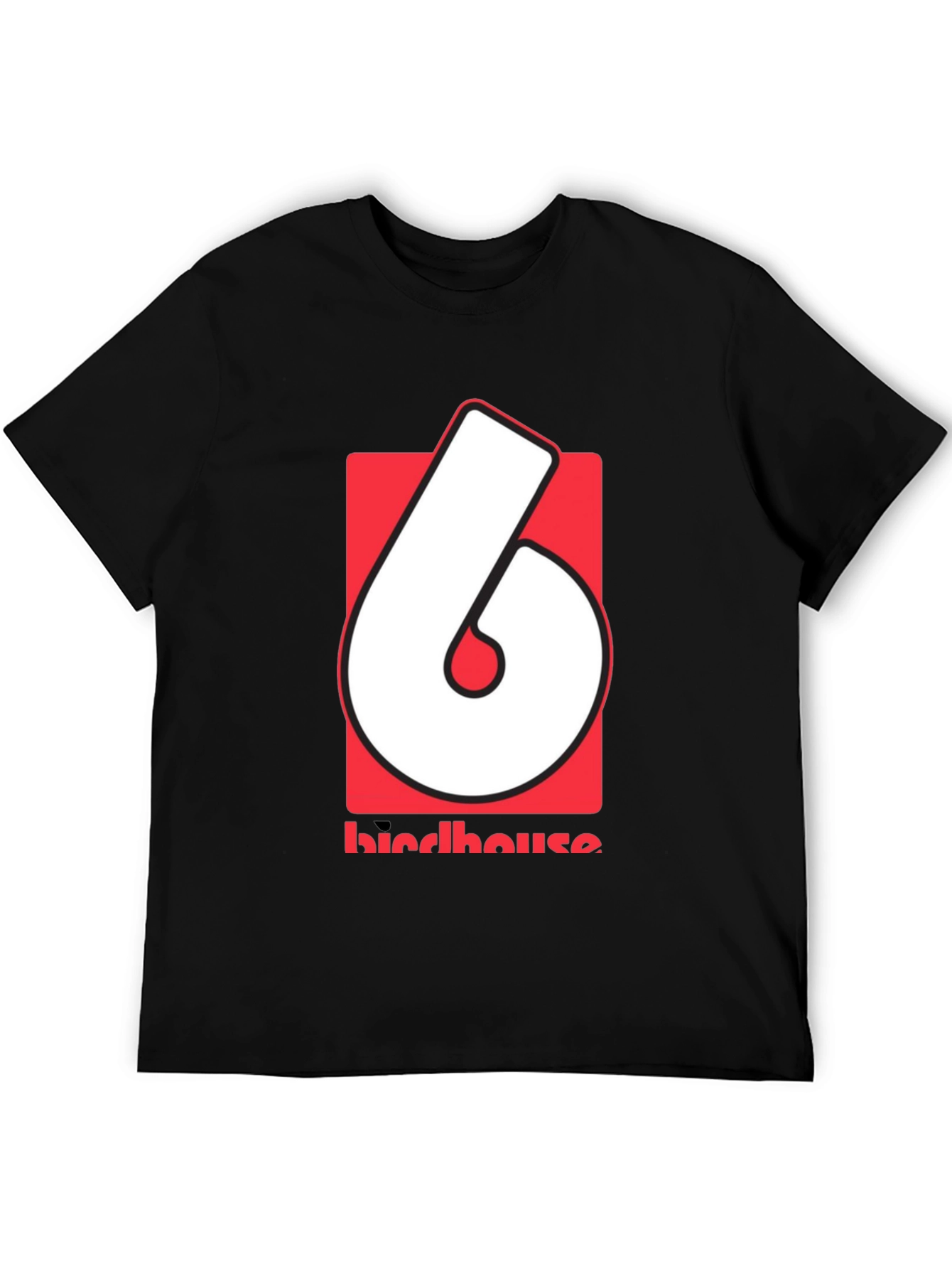 Birdhouse Logo Graphic Black T-Shirt