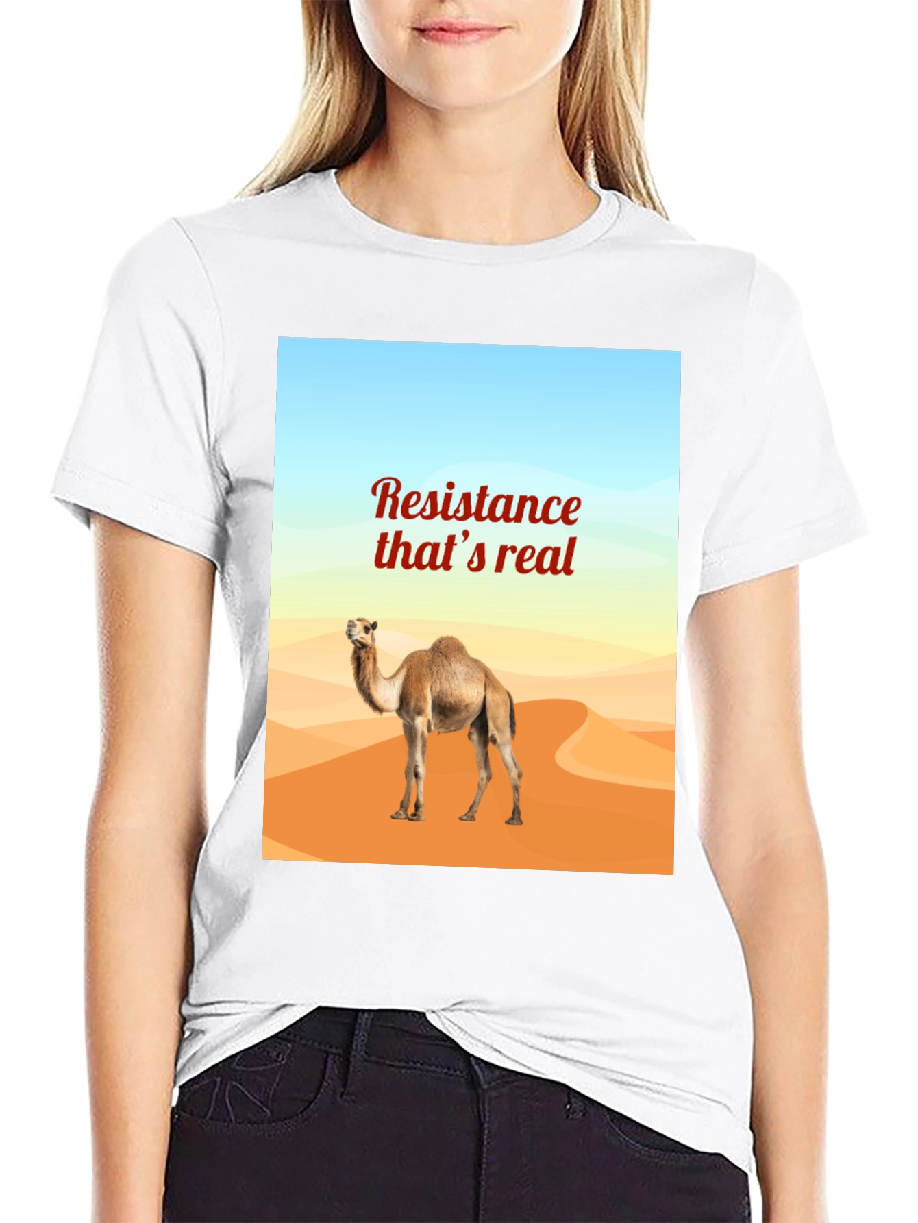 Resistance Thats Real Graphic Tee