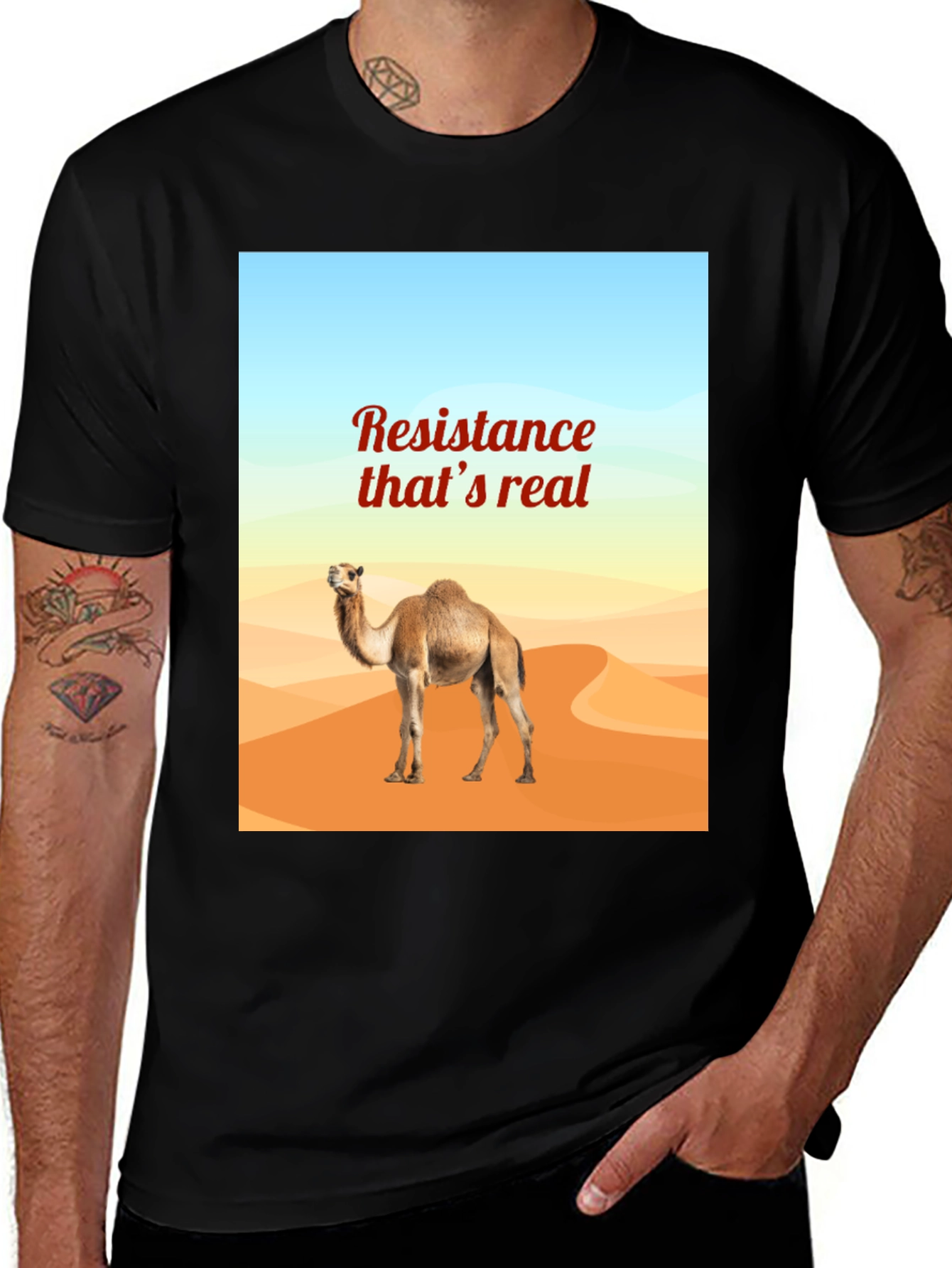 Resistance Thats Real Graphic Tee