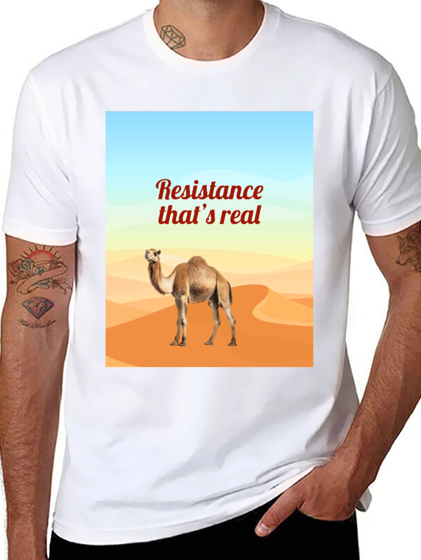 Resistance Thats Real Graphic Tee