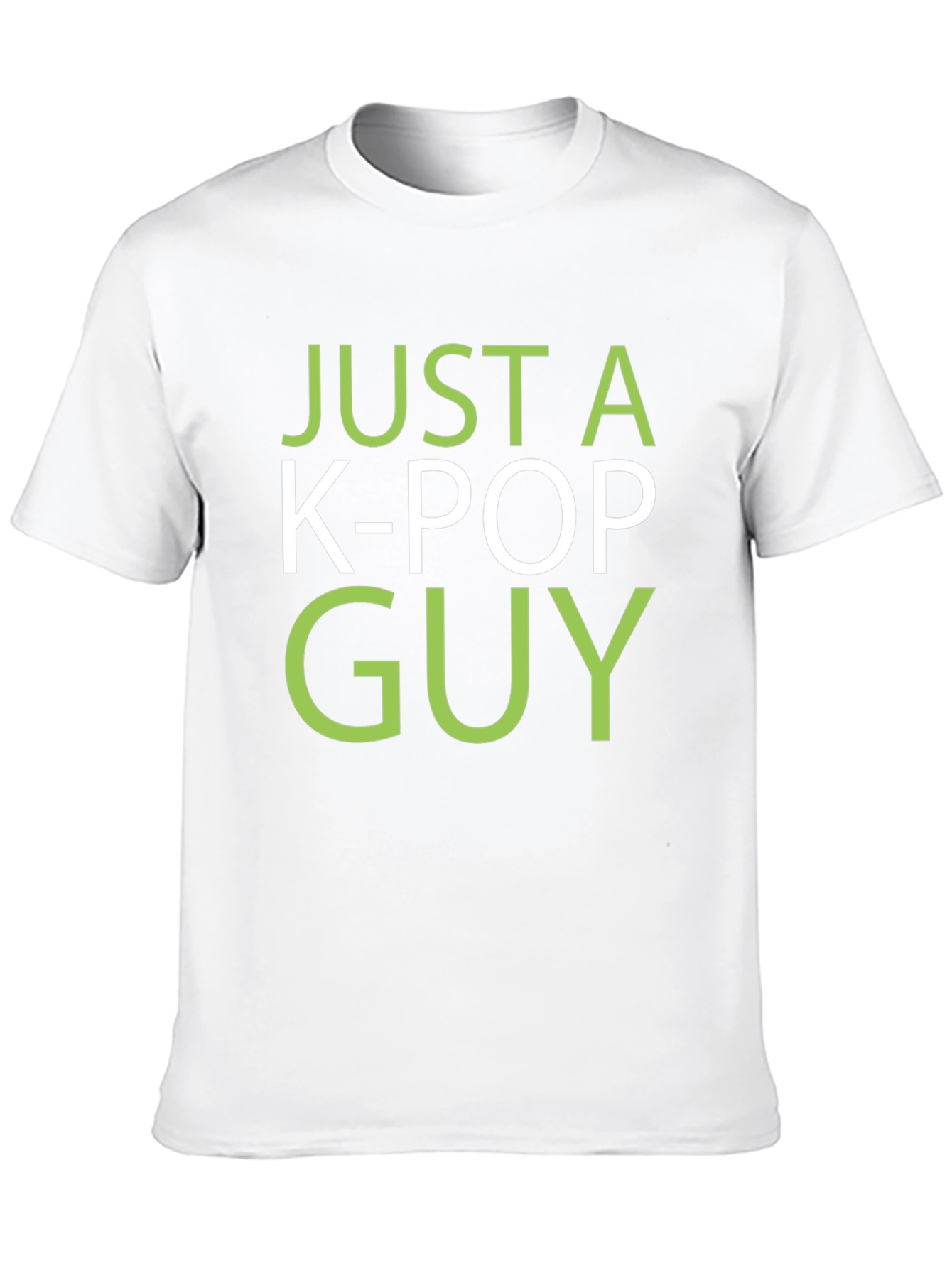 Just a K-Pop Guy T-Shirt - Black Graphic Tee