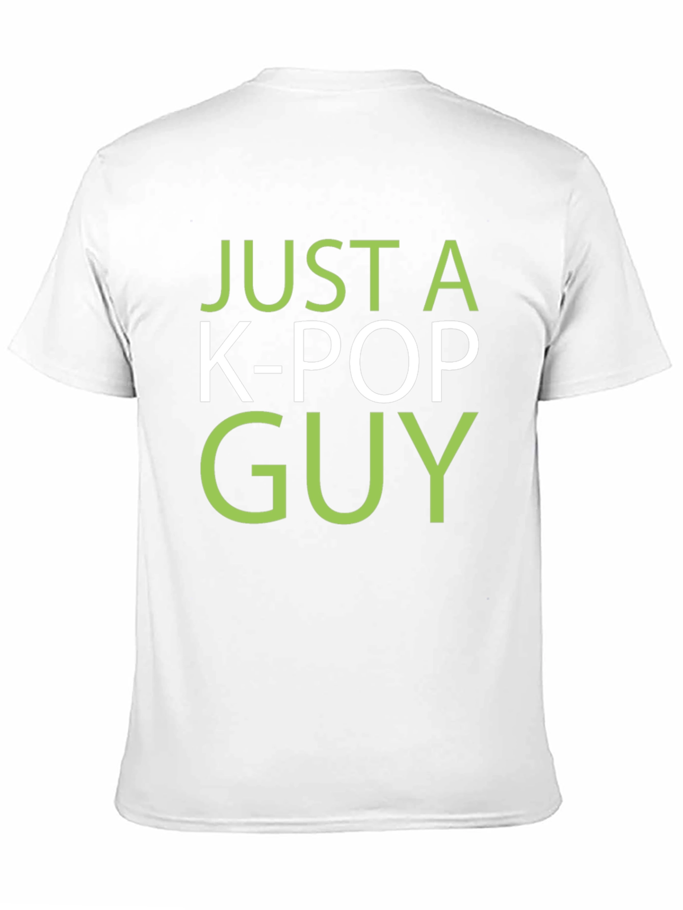 Just a K-Pop Guy T-Shirt - Black Graphic Tee