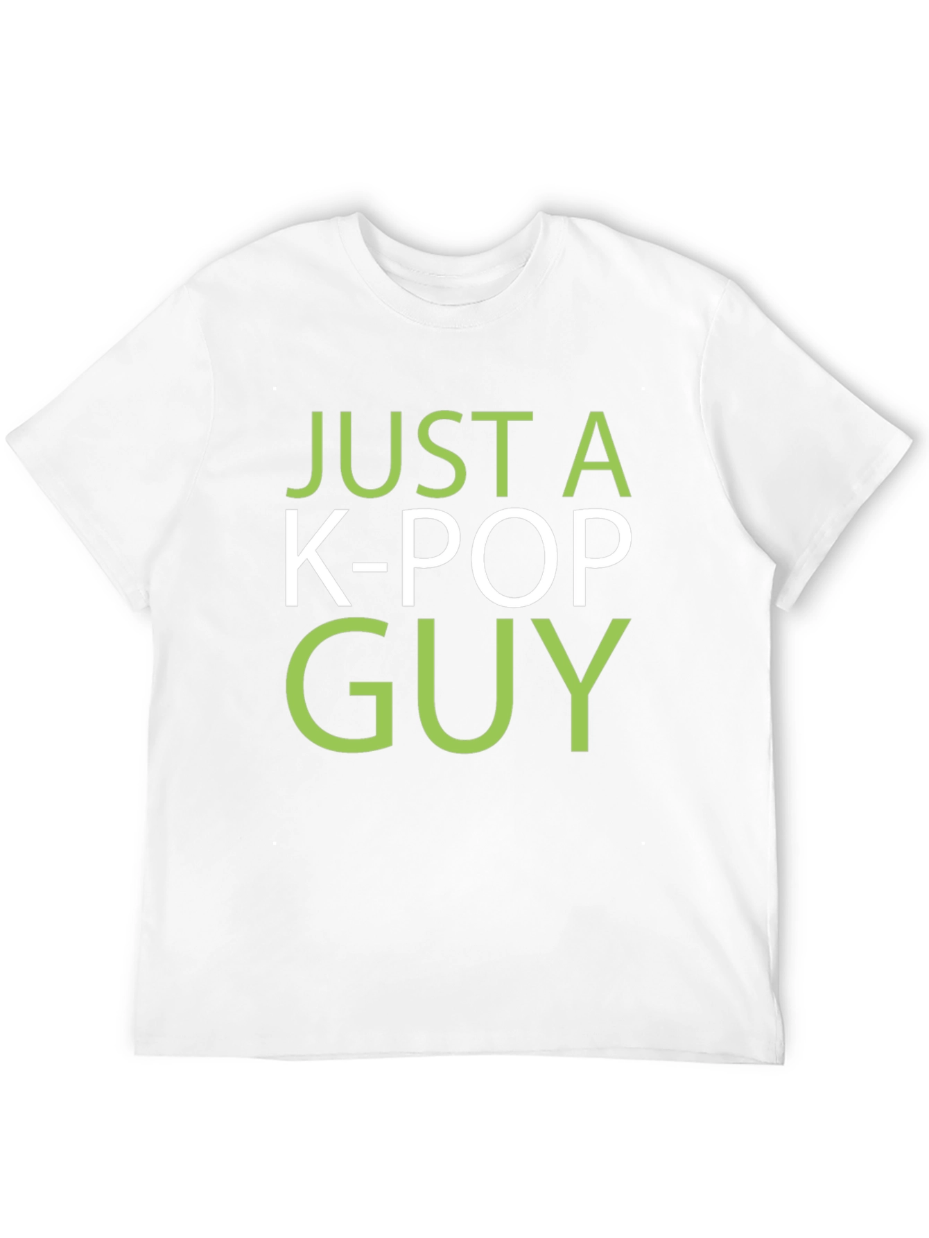 Just a K-Pop Guy T-Shirt - Black Graphic Tee