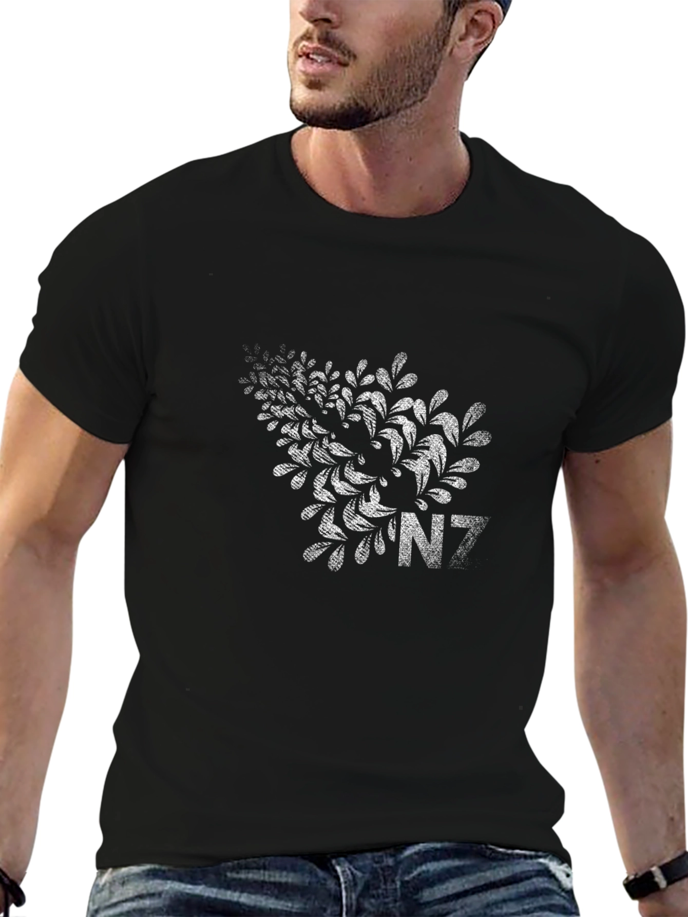 Mass Effect N7 Leaves Graphic Tee