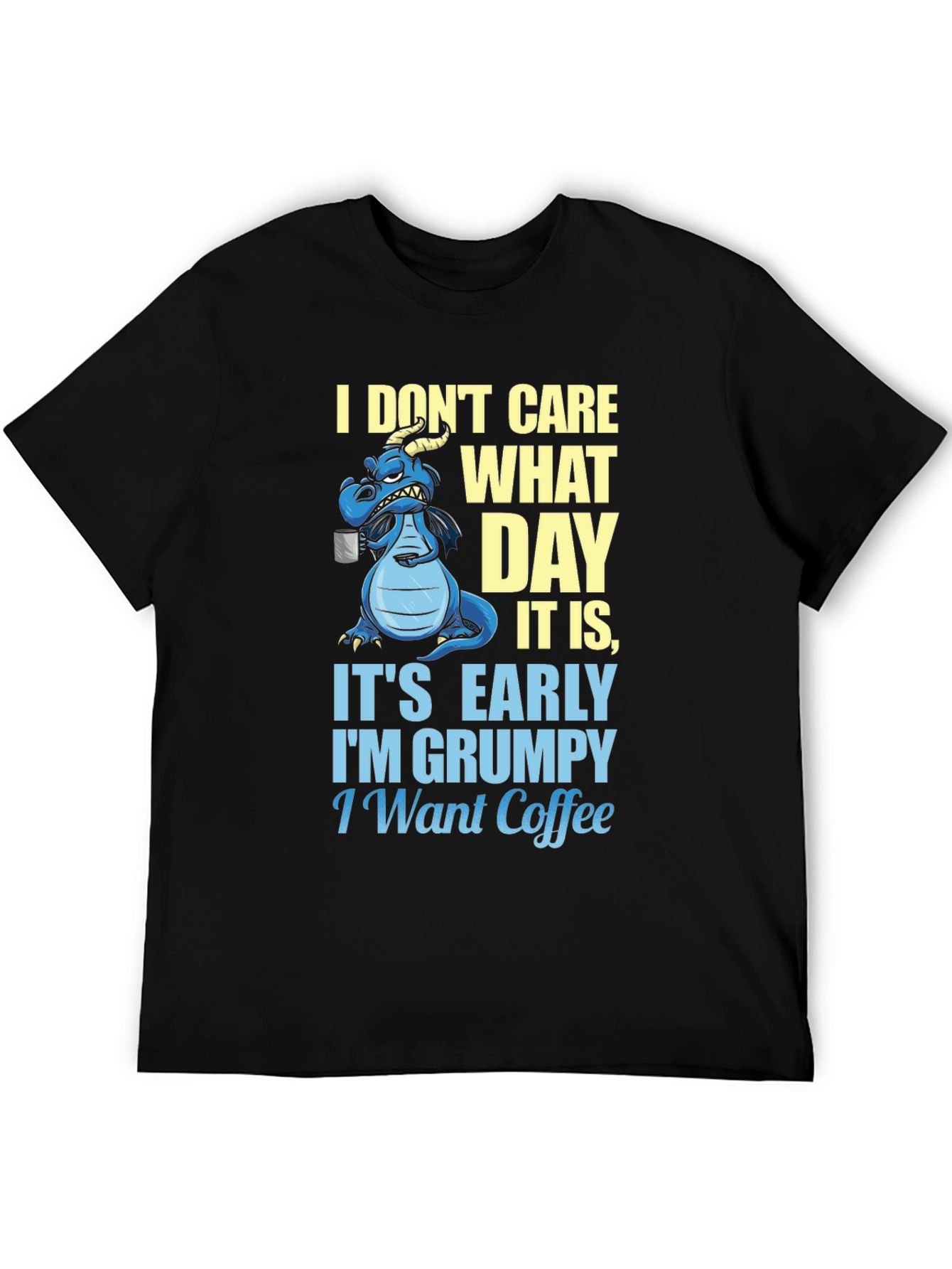 Grumpy Dragon Coffee T-Shirt