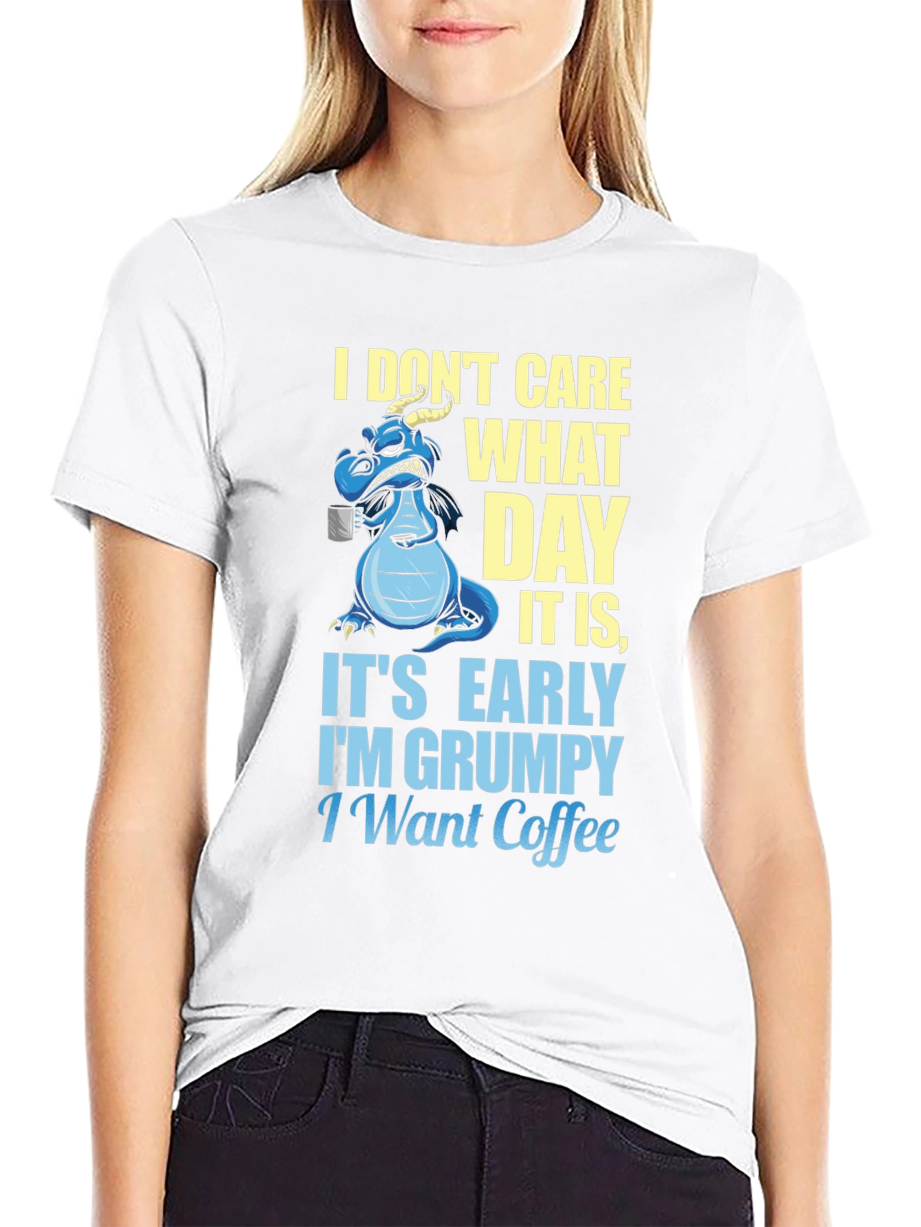 Grumpy Dragon Coffee T-Shirt