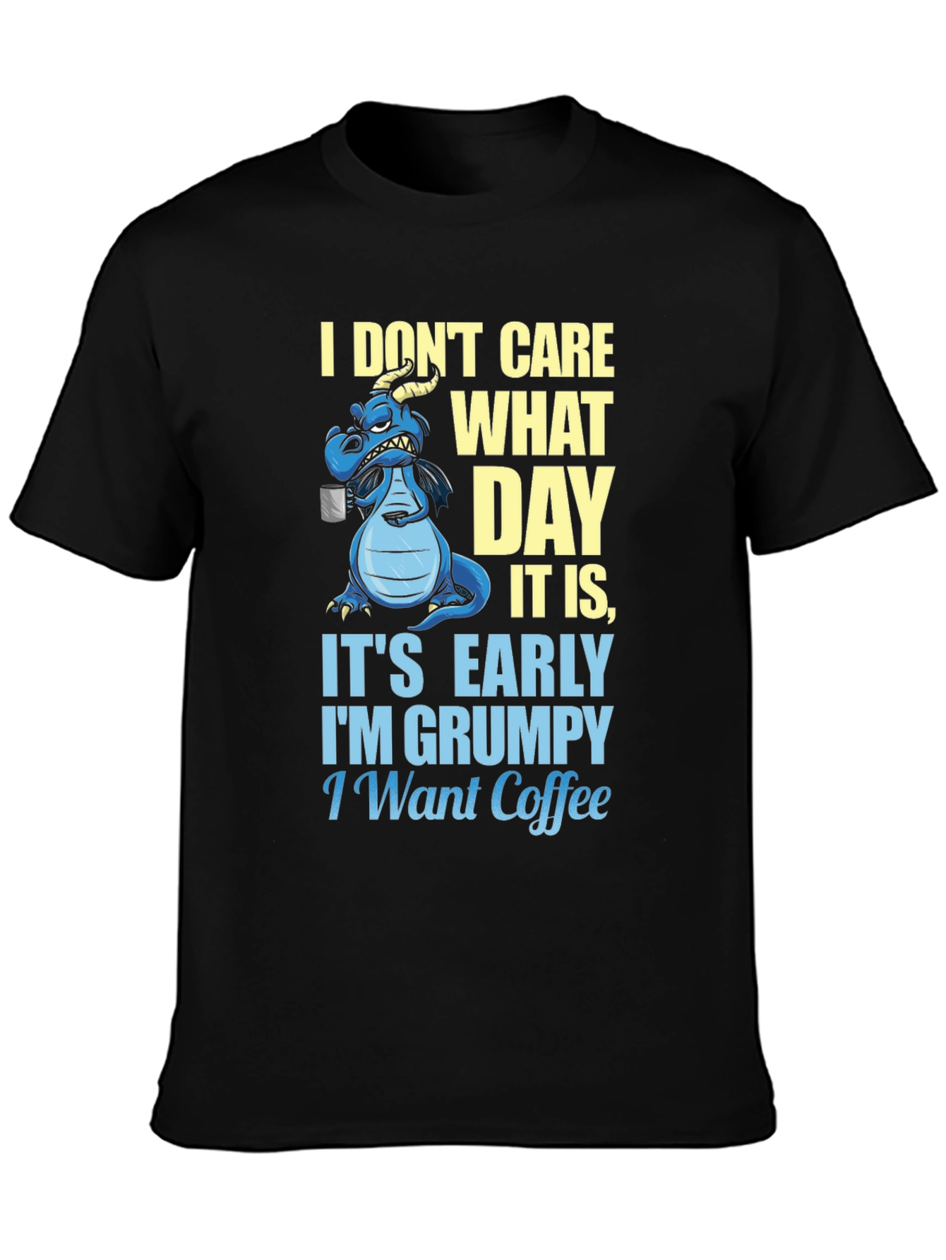 Grumpy Dragon Coffee T-Shirt