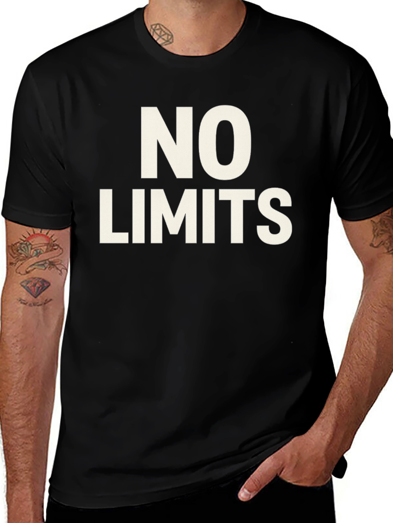 No Limits Graphic T-Shirt