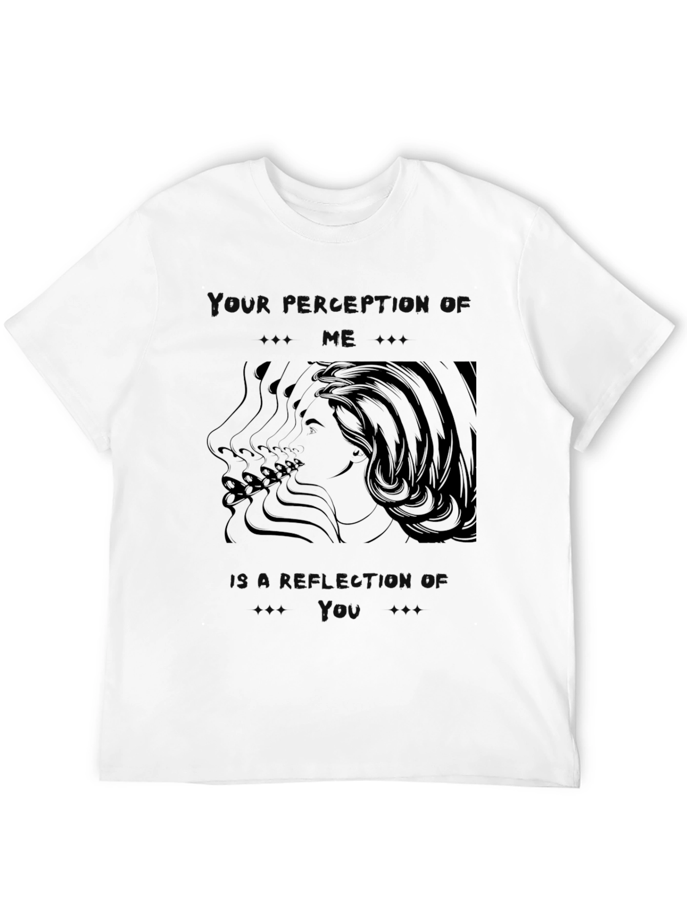 Perception Graphic Tee - Unisex Black T-Shirt