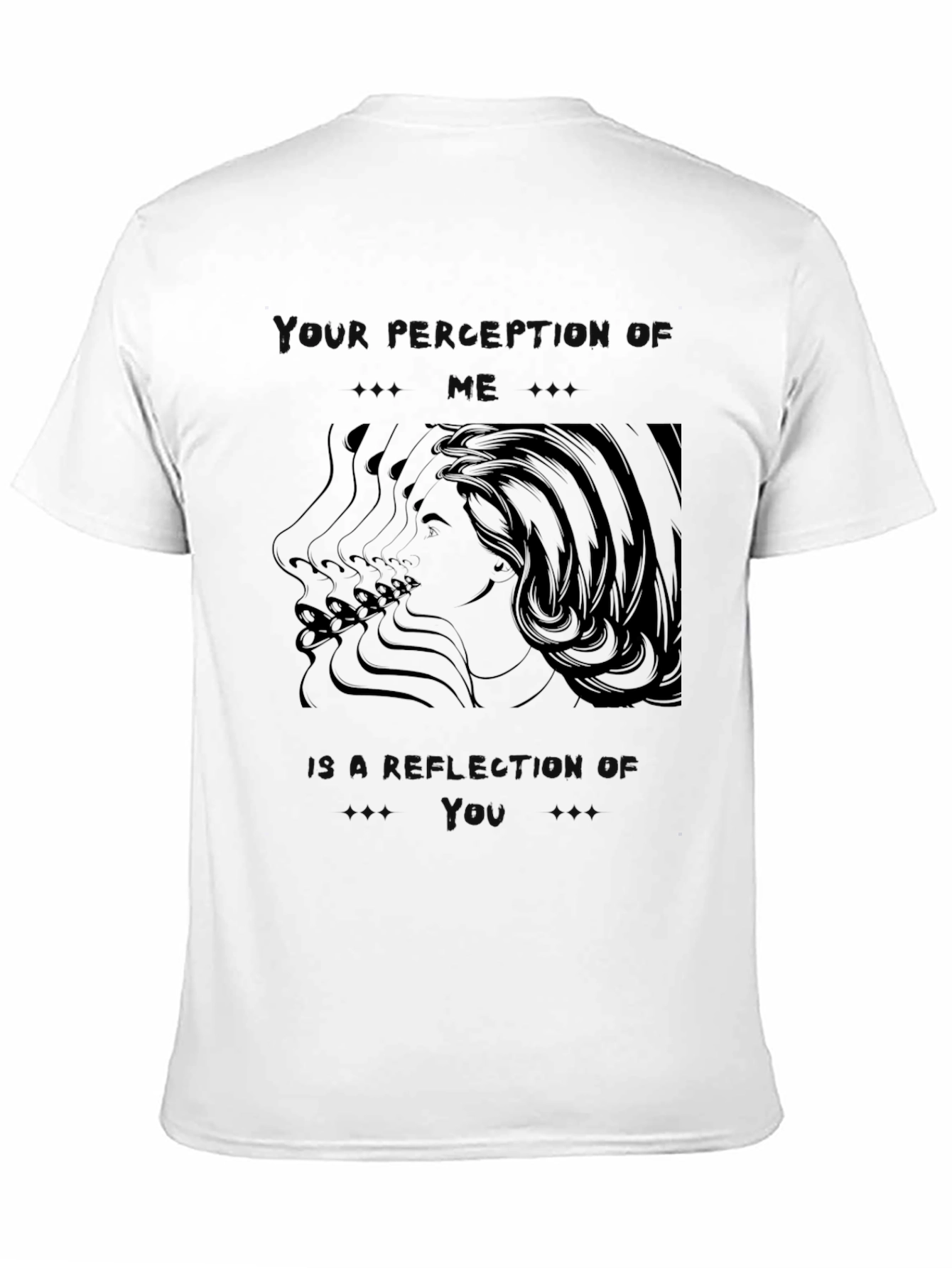 Perception Graphic Tee - Unisex Black T-Shirt