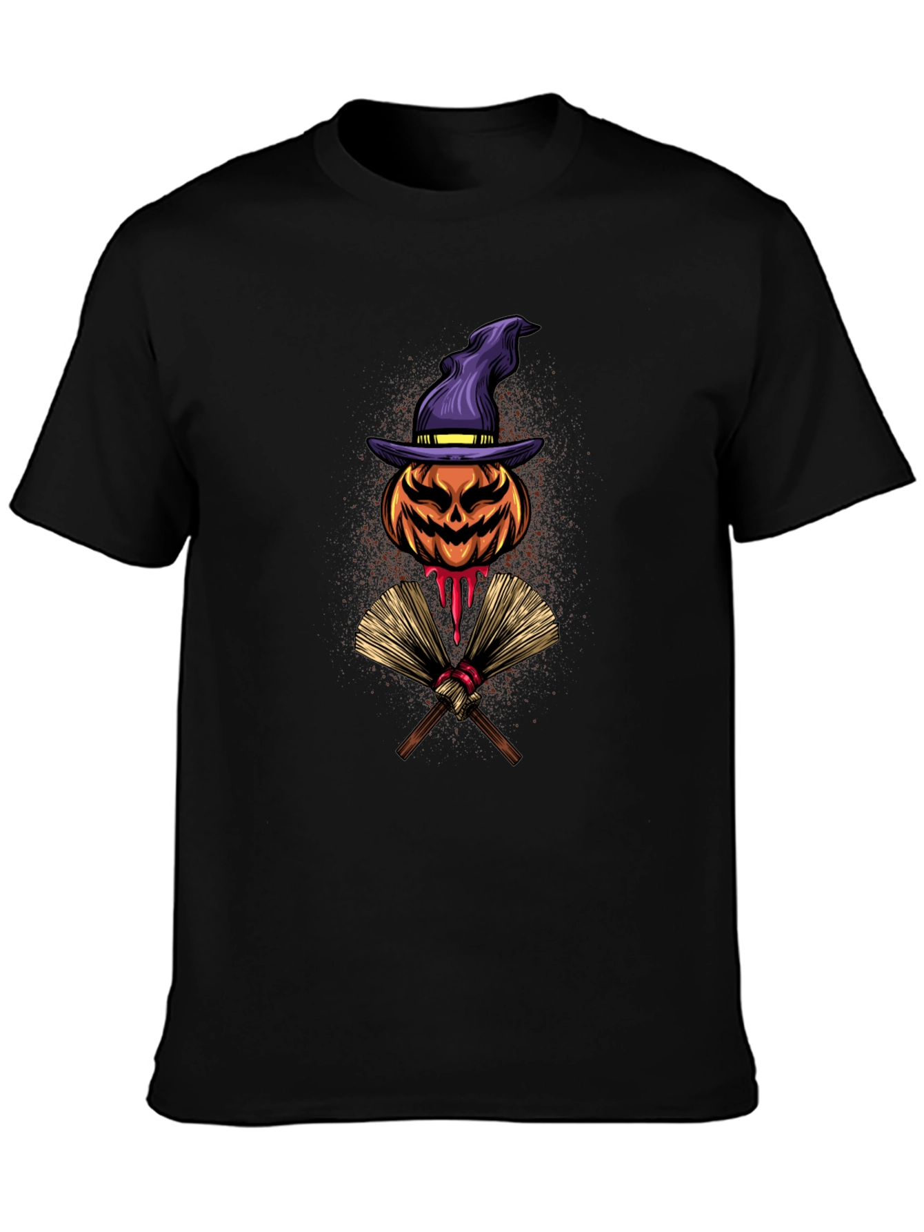 Halloween Pumpkin Witch T-Shirt