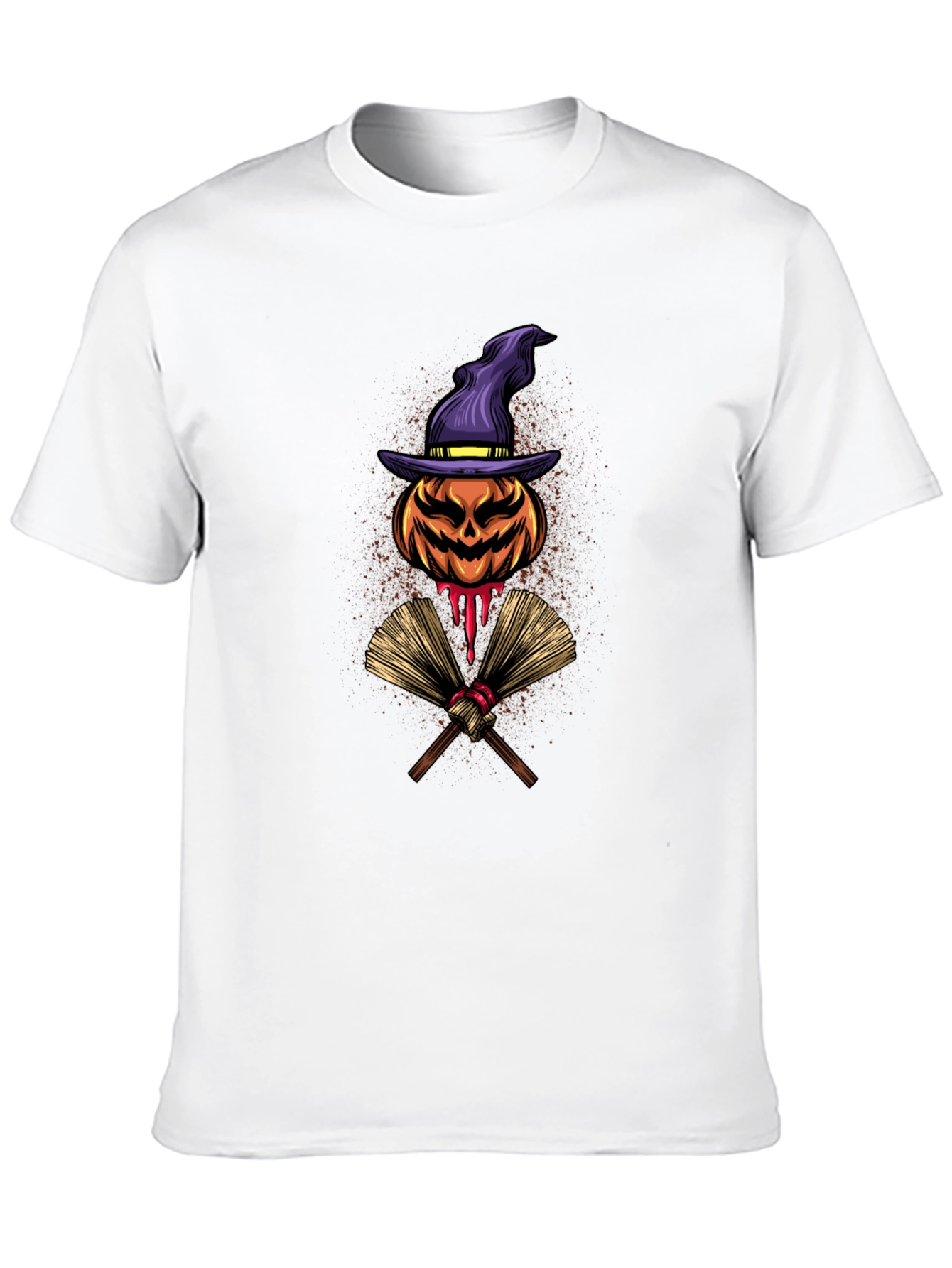 Halloween Pumpkin Witch T-Shirt