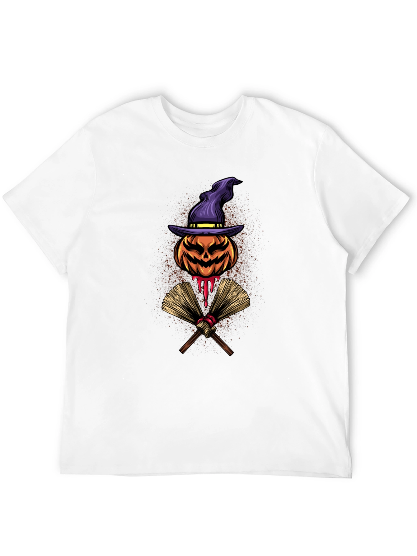 Halloween Pumpkin Witch T-Shirt